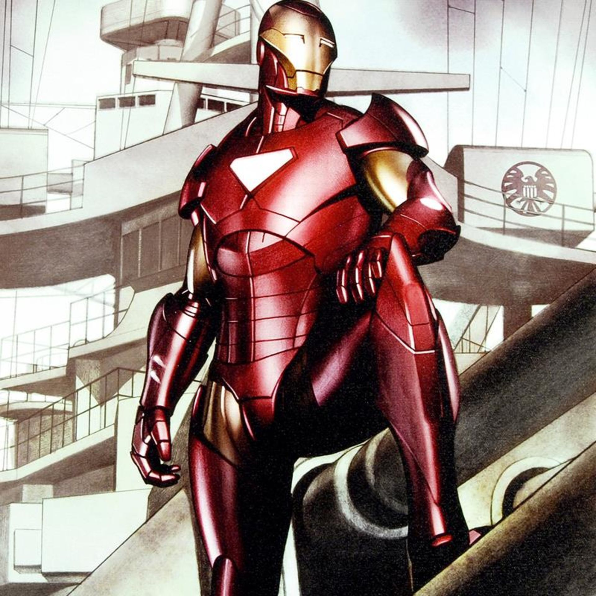 Marvel Comics, "Iron Man: Director of S.H.I.E.L.D. #32" Numbered Limited Edition - Image 2 of 2