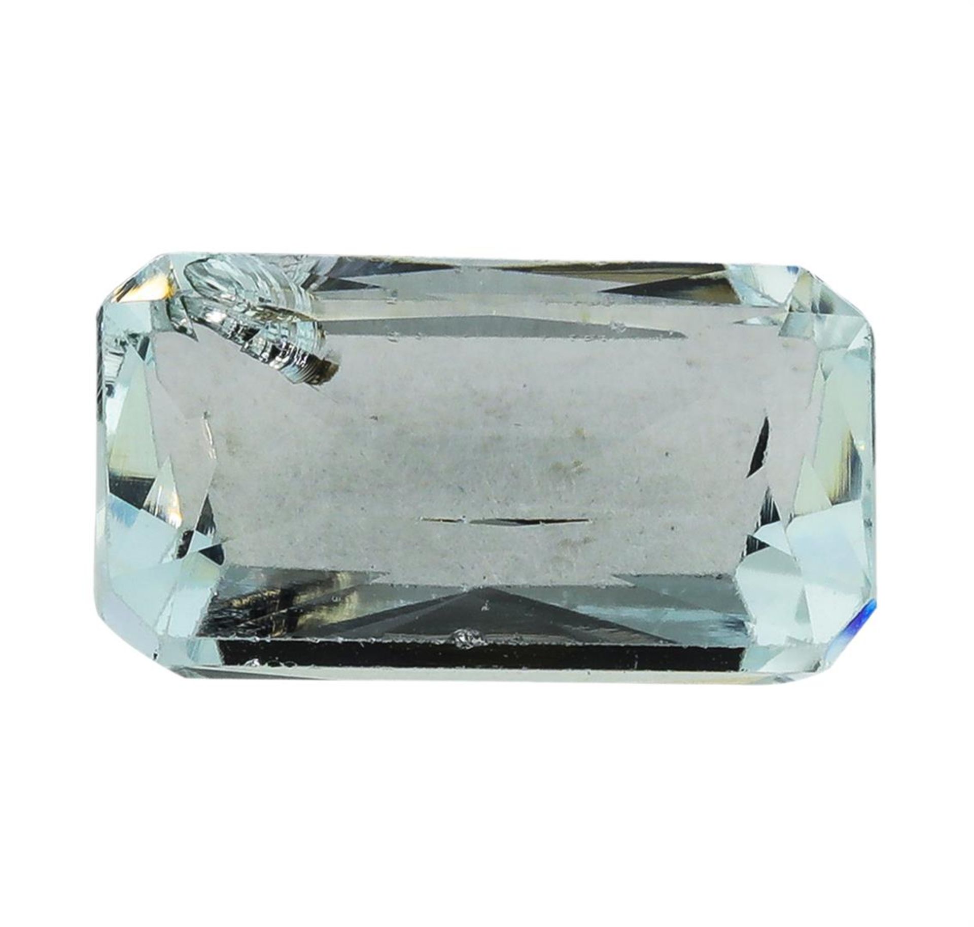 8.40ct.Natural Emerald Cut Aquamarine