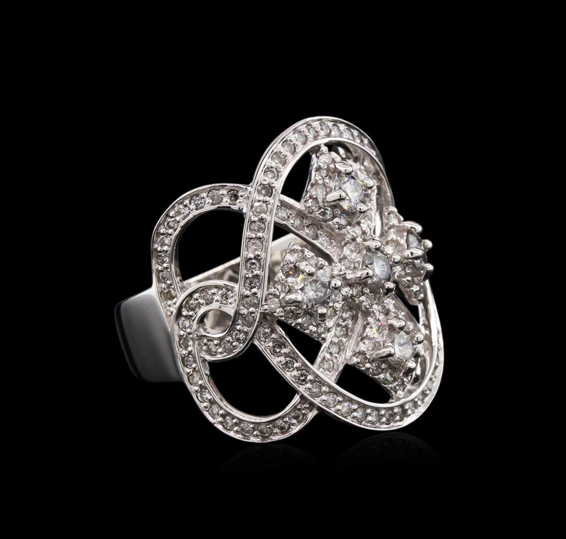 1.31 ctw Diamond Ring - 14KT White Gold - Image 2 of 3