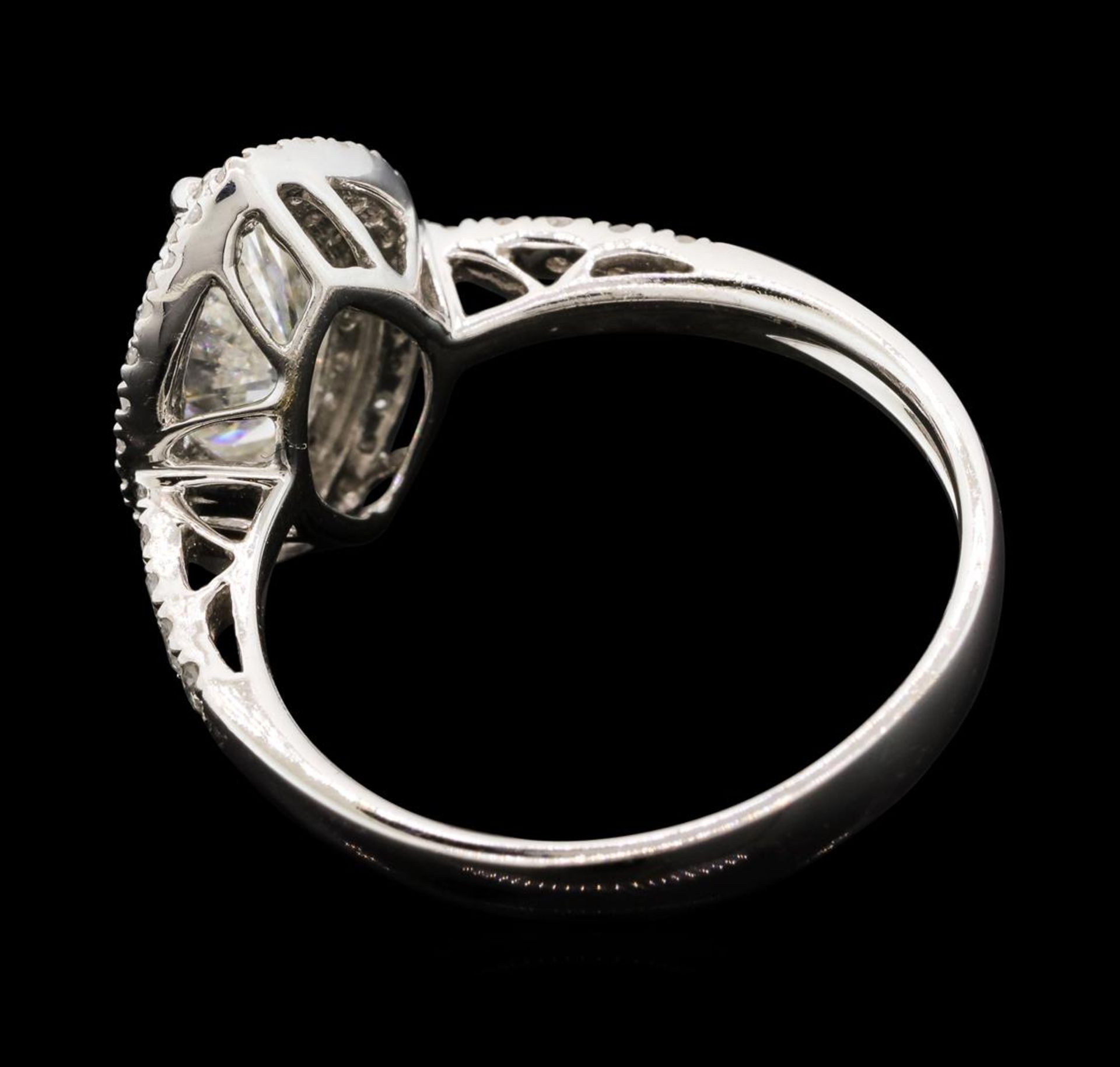 1.55 ctw Diamond Ring - 18KT White Gold - Image 3 of 5
