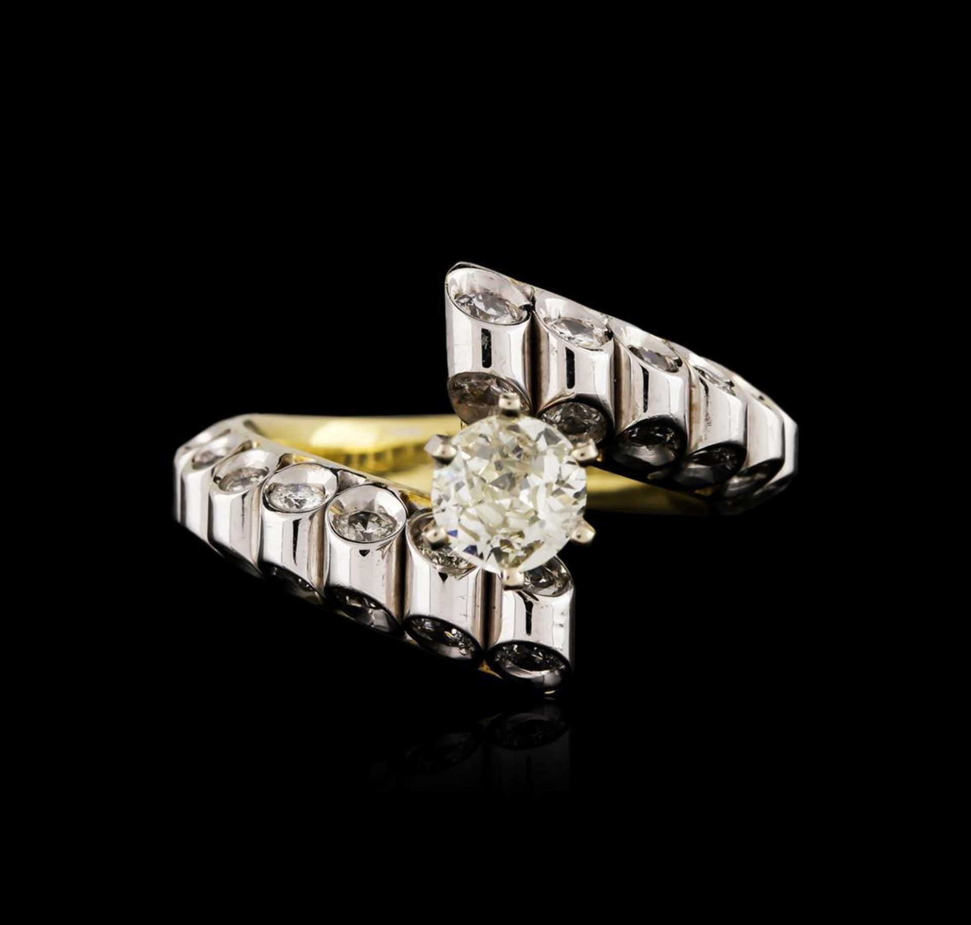 18KT Yellow Gold 1.53 ctw Diamond Ring - Image 2 of 4