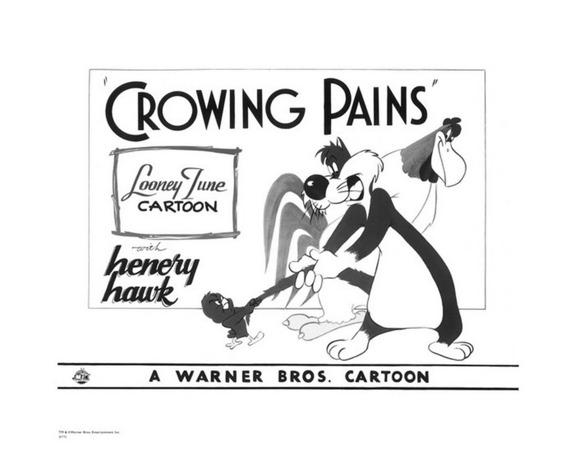 Warner Brothers Hologram Crowing Pains Sylvester