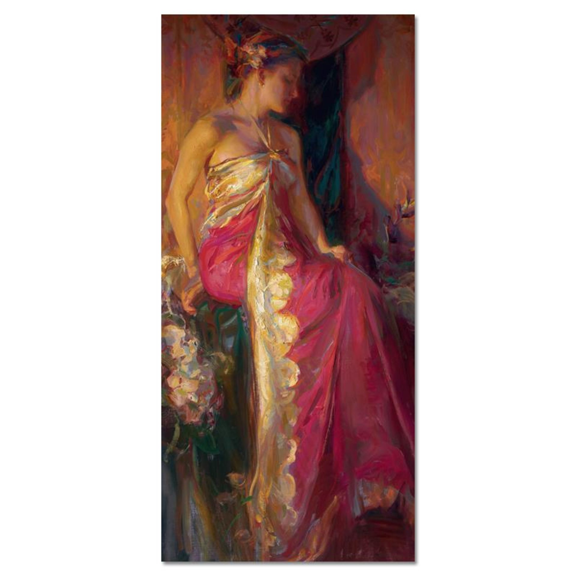 Dan Gerhartz, "Nouveau" Limited Edition on Canvas, Numbered and Hand Signed with