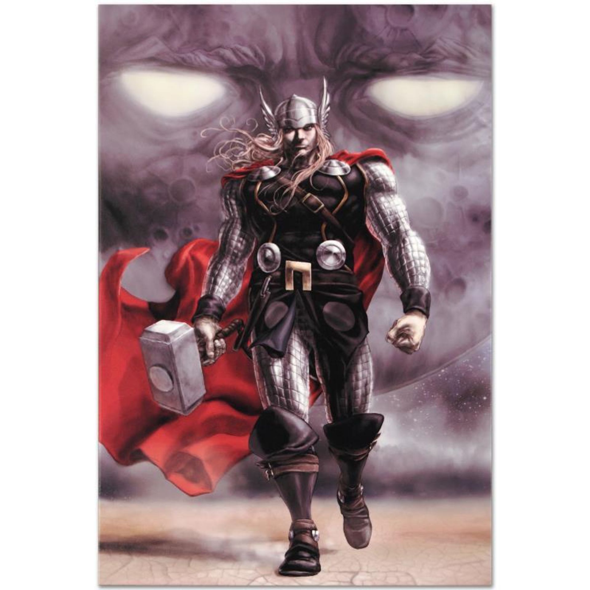 Marvel Comics "Astonishing Thor #5" Numbered Limited Edition Giclee on Canvas by