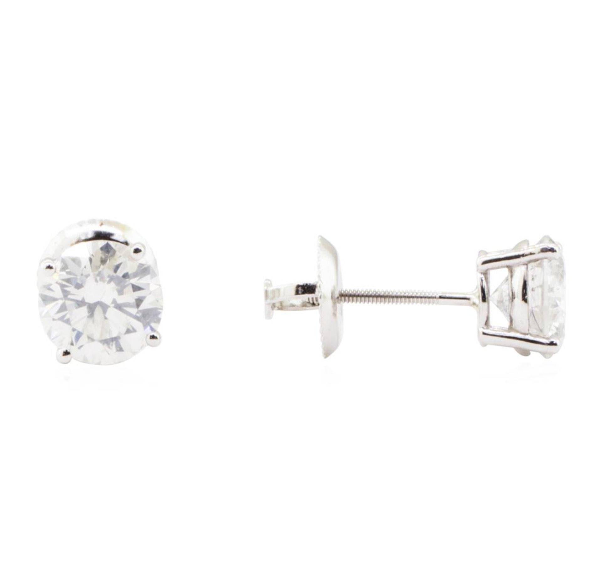 2.11 ctw Diamond Earrings - 14KT White Gold - Image 2 of 4