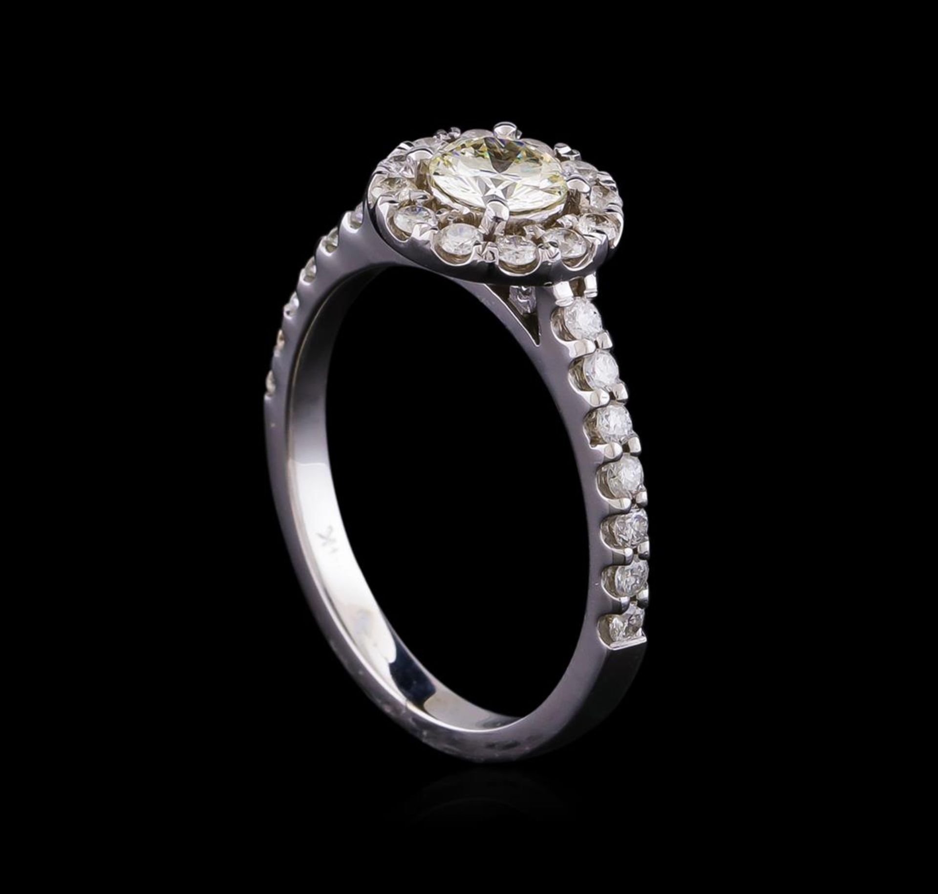 0.87 ctw Diamond Ring - 14KT White Gold - Image 4 of 4