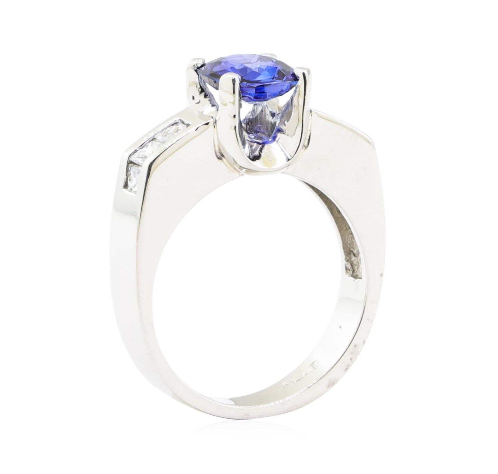 1.98 ctw Sapphire And Diamond Ring - Platinum - Image 4 of 5