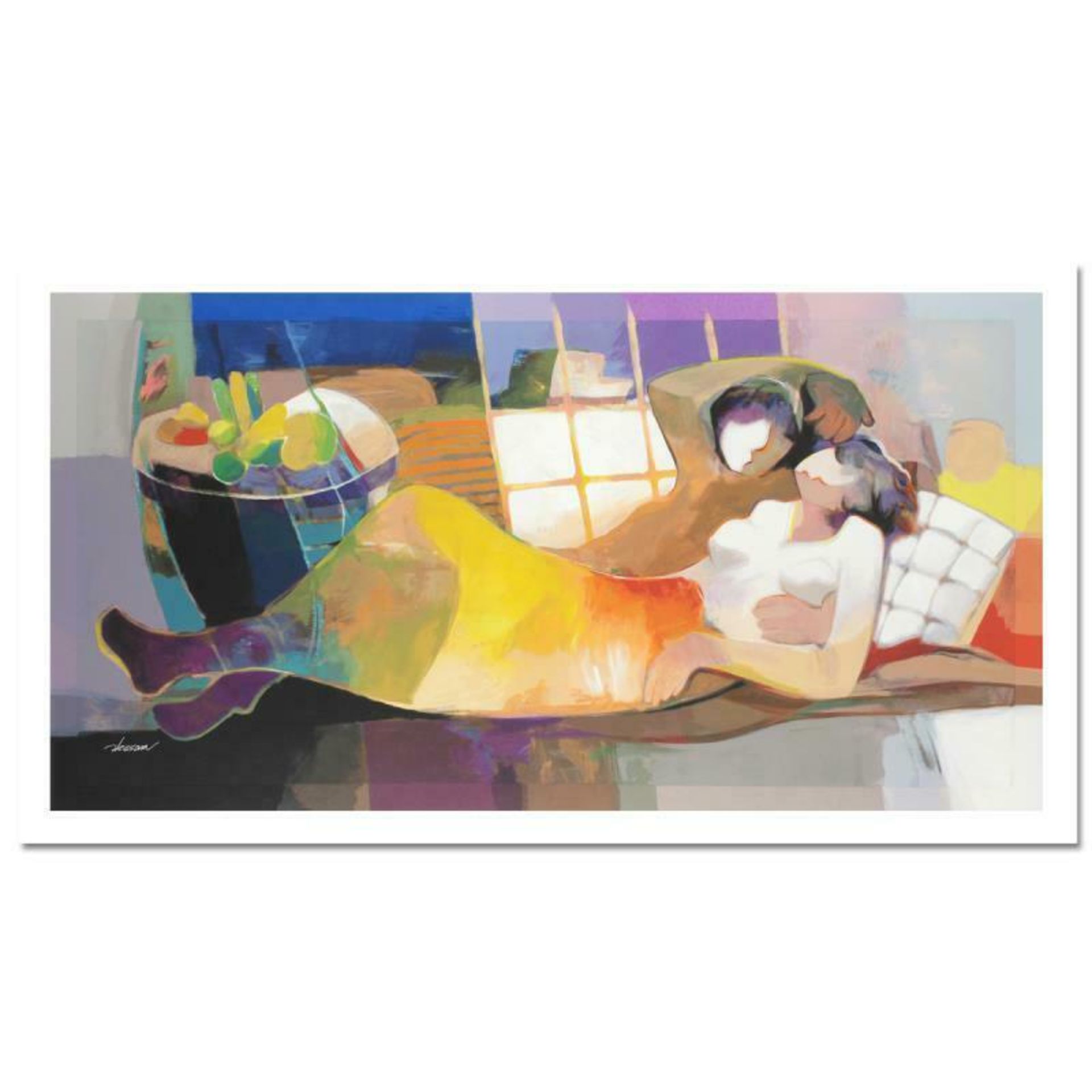 Hessam Abrishami "Daylight Dream" Limited Edition Serigraph on Canvas (48" x 24"