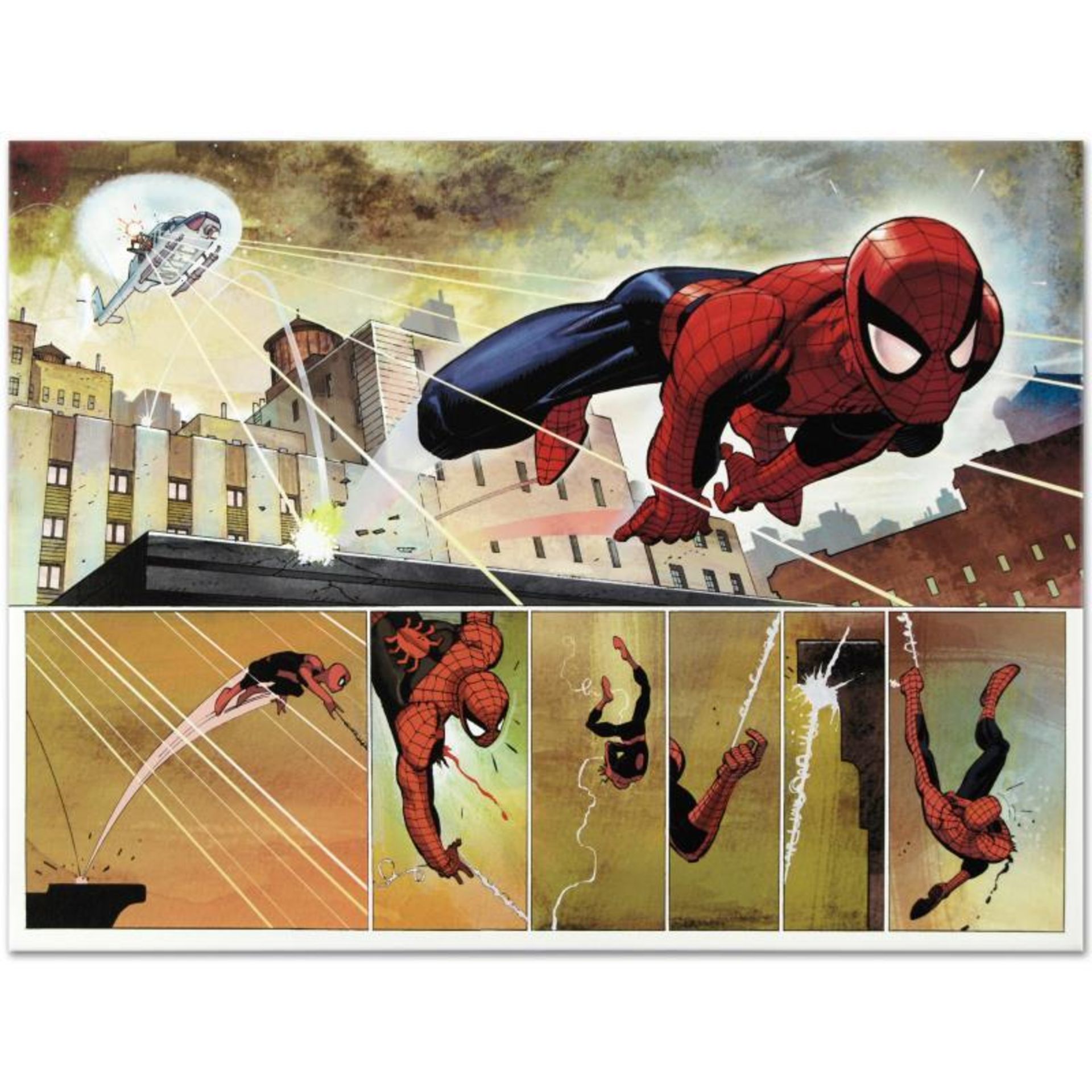 Marvel Comics "The Amazing Spider Man #584" Numbered Limited Edition Giclee on C