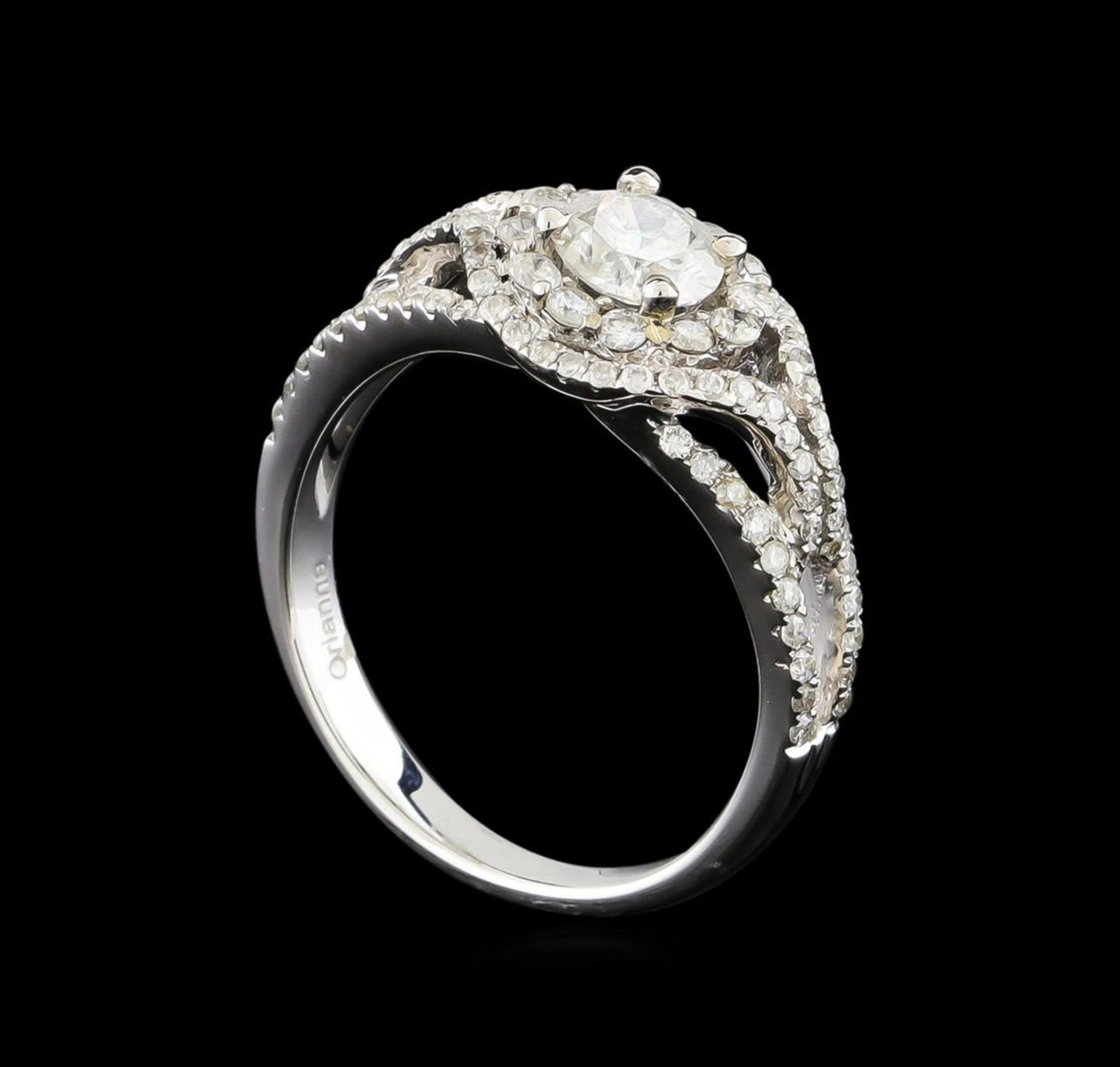 14KT White Gold 1.17 ctw Diamond Ring - Image 4 of 5