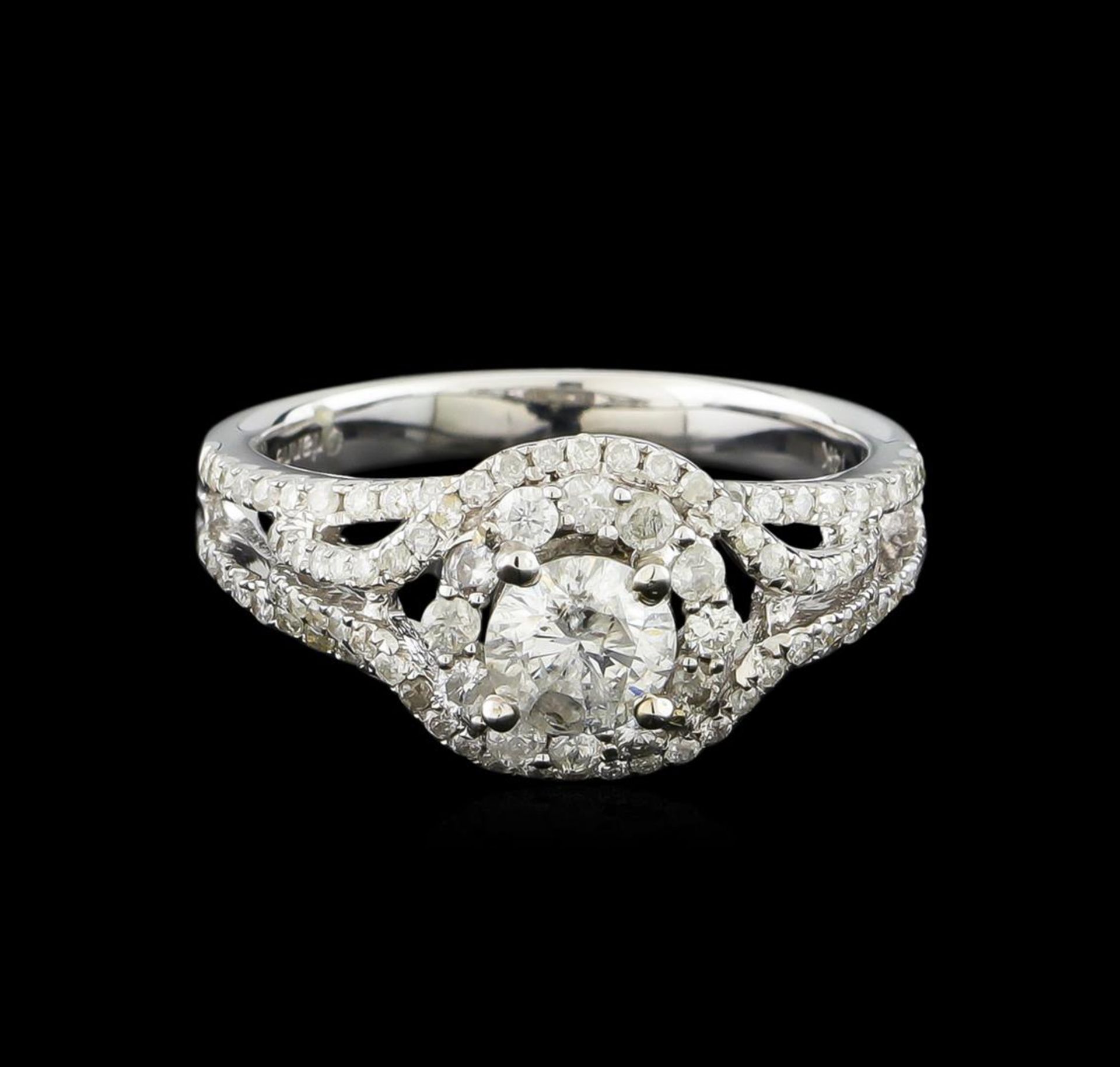 14KT White Gold 1.17 ctw Diamond Ring - Image 2 of 5