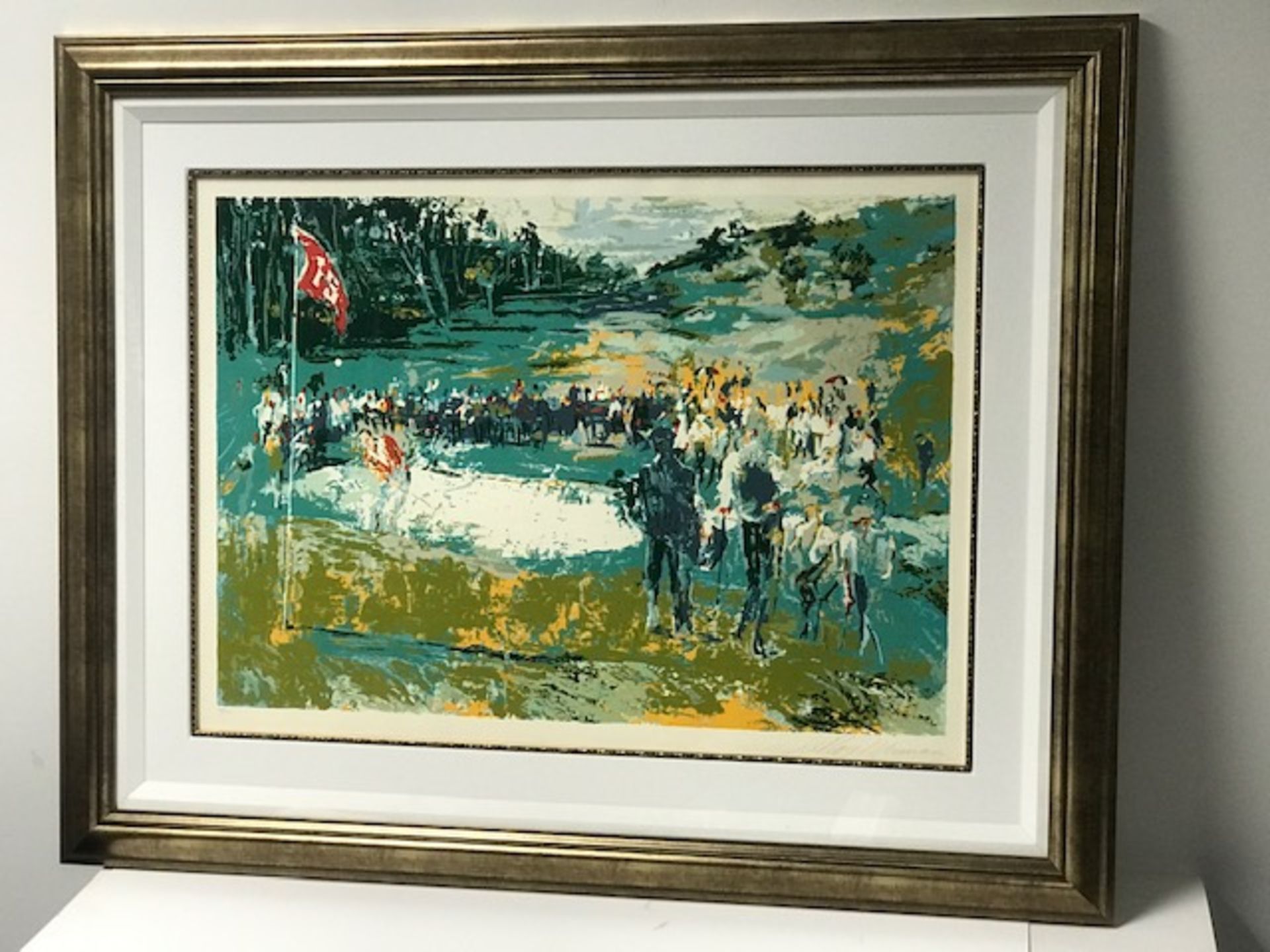 Golf 15th Hole by LeRoy Neiman (1921-2012) - Image 3 of 3