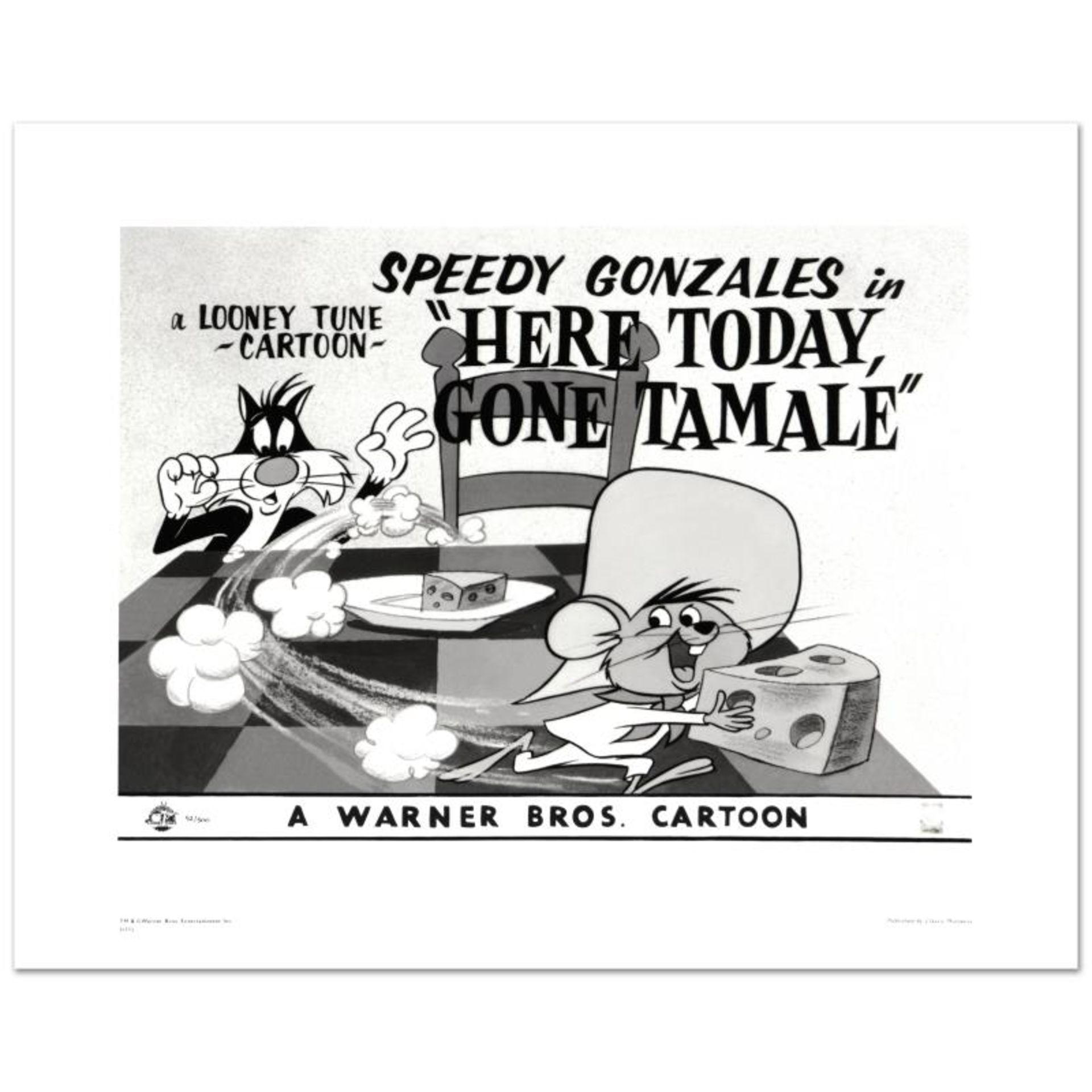 "Here Today, Gone Tamale" Limited Edition Giclee from Warner Bros., Numbered wit