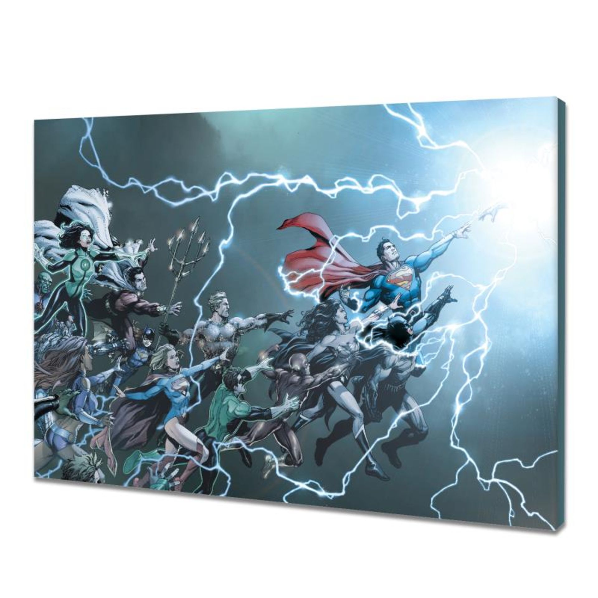 DC Comics, "DC Universe: Rebirth #1" Numbered Limited Edition Giclee on Canvas b - Image 3 of 3