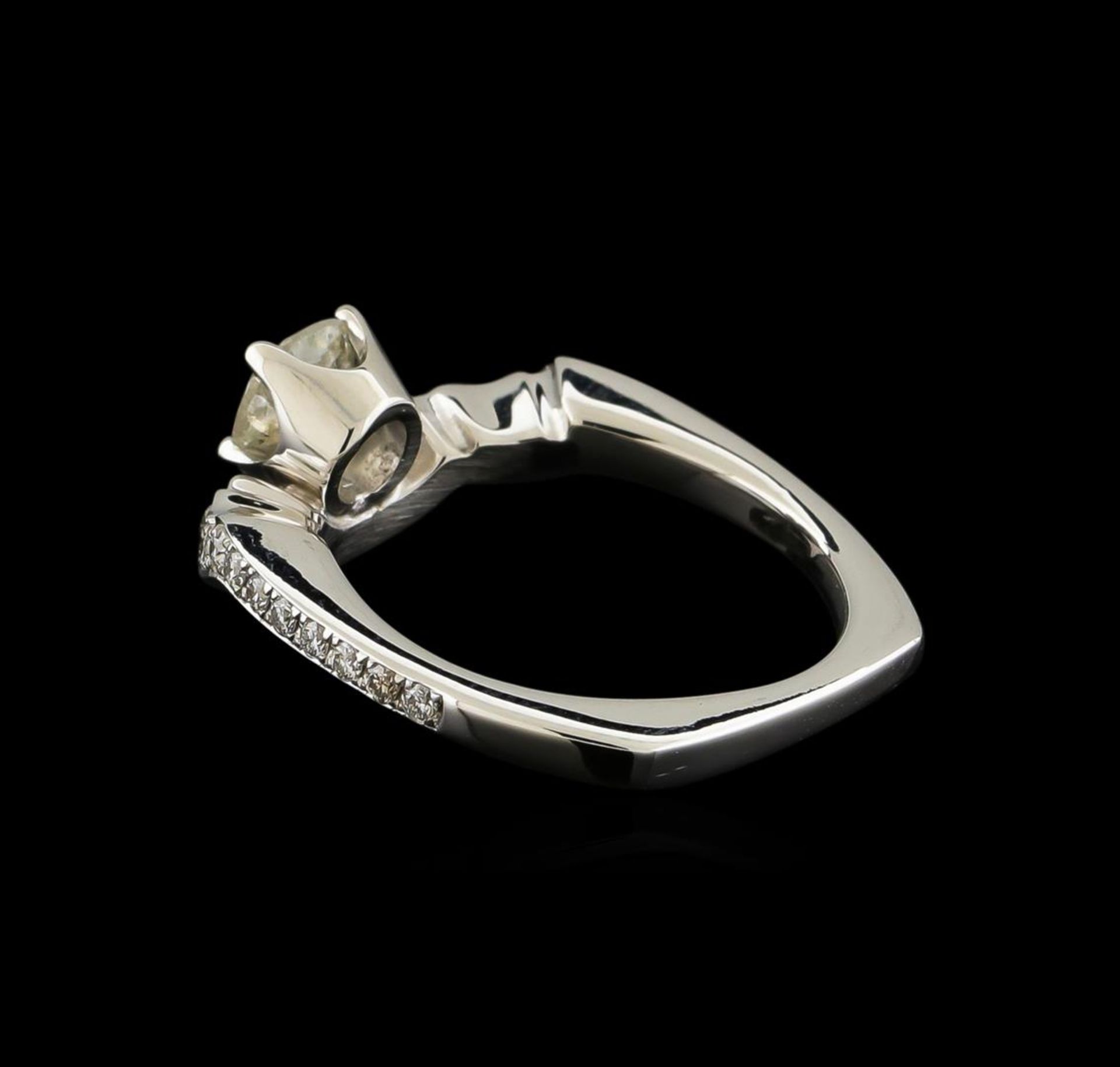 0.70 ctw Diamond Ring - 14KT White Gold - Image 3 of 4