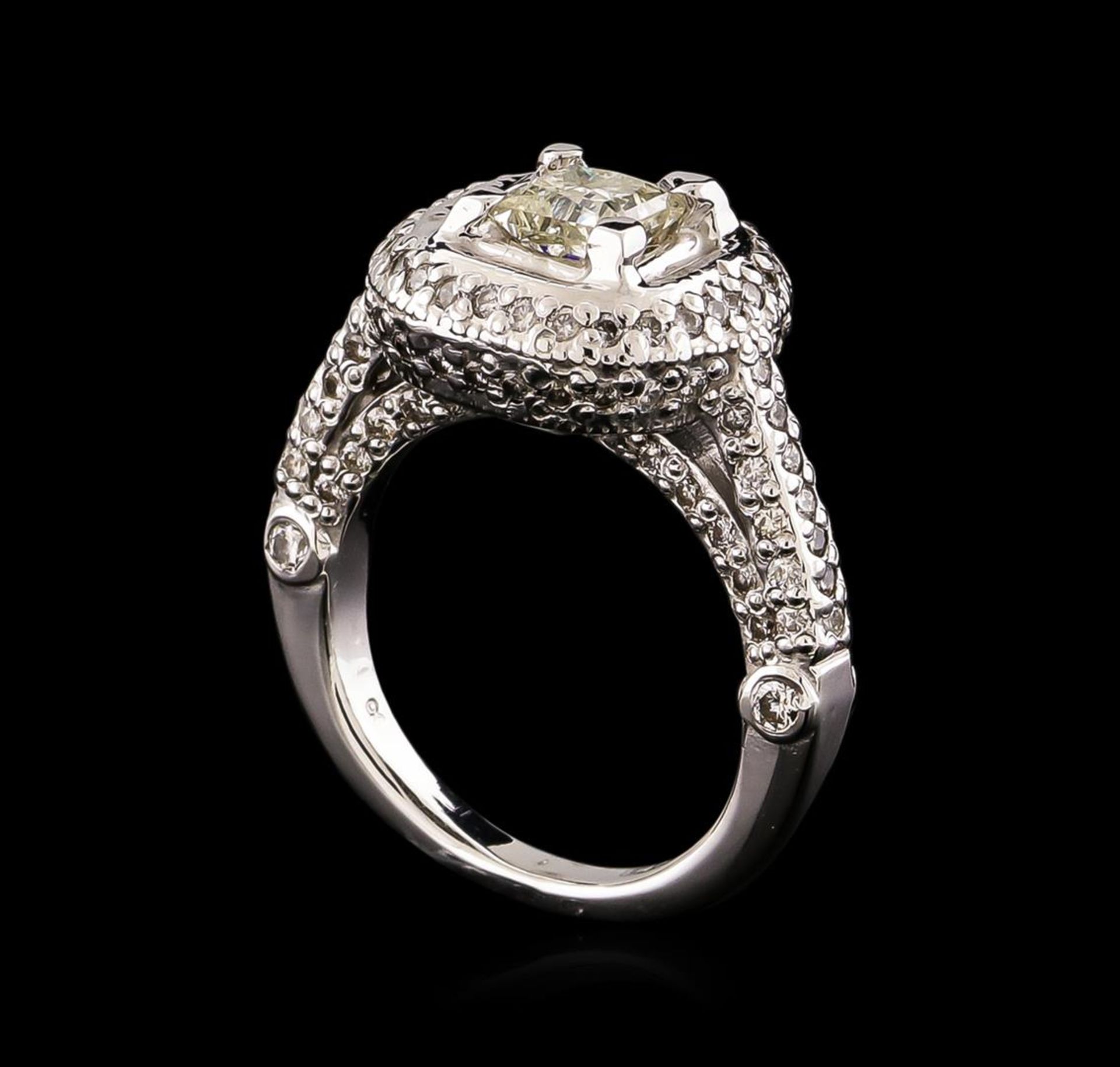 14KT White Gold 1.78 ctw Diamond Ring - Image 4 of 5