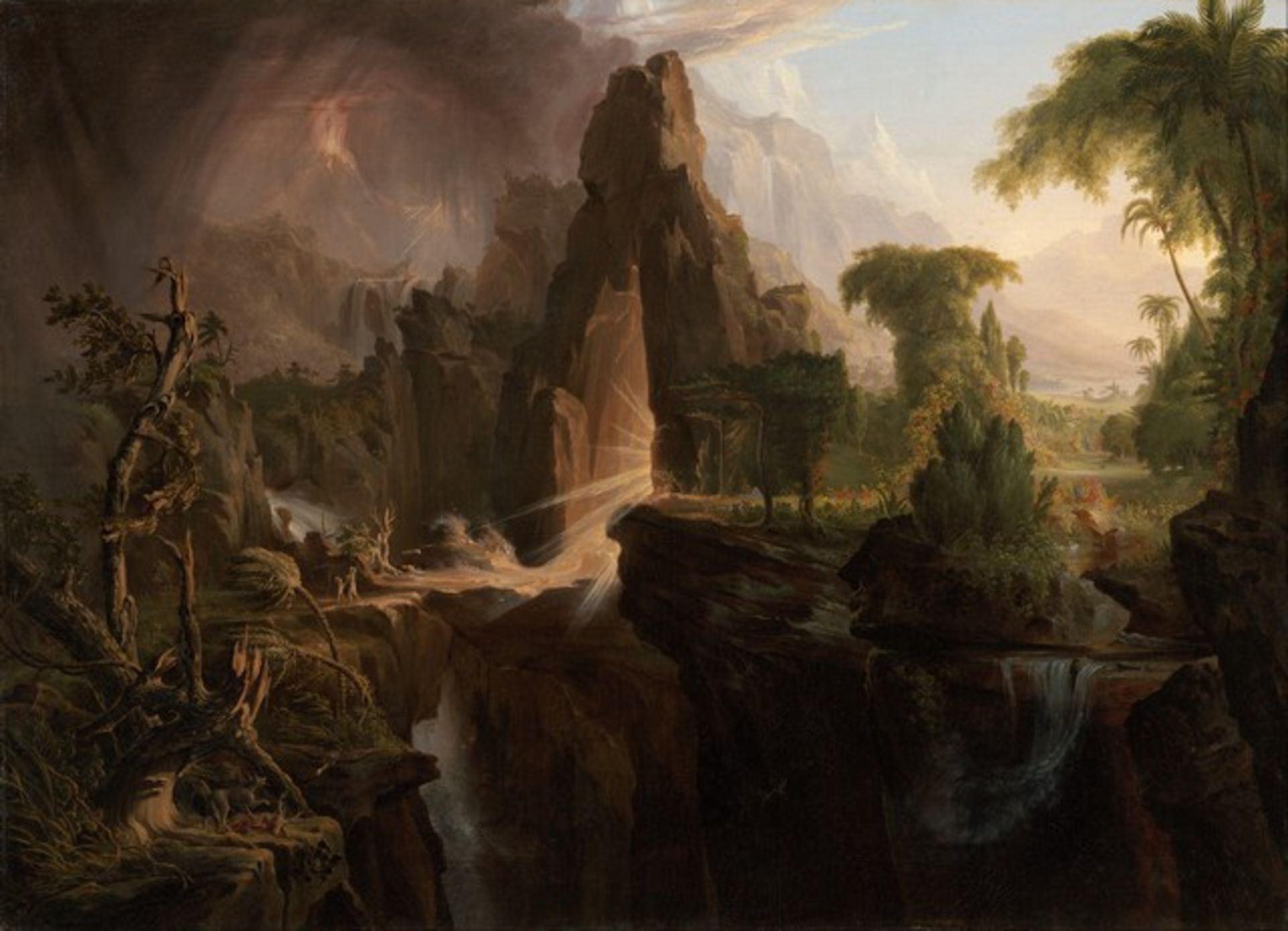 Thomas Cole - Expulsion from the Garden of Eden