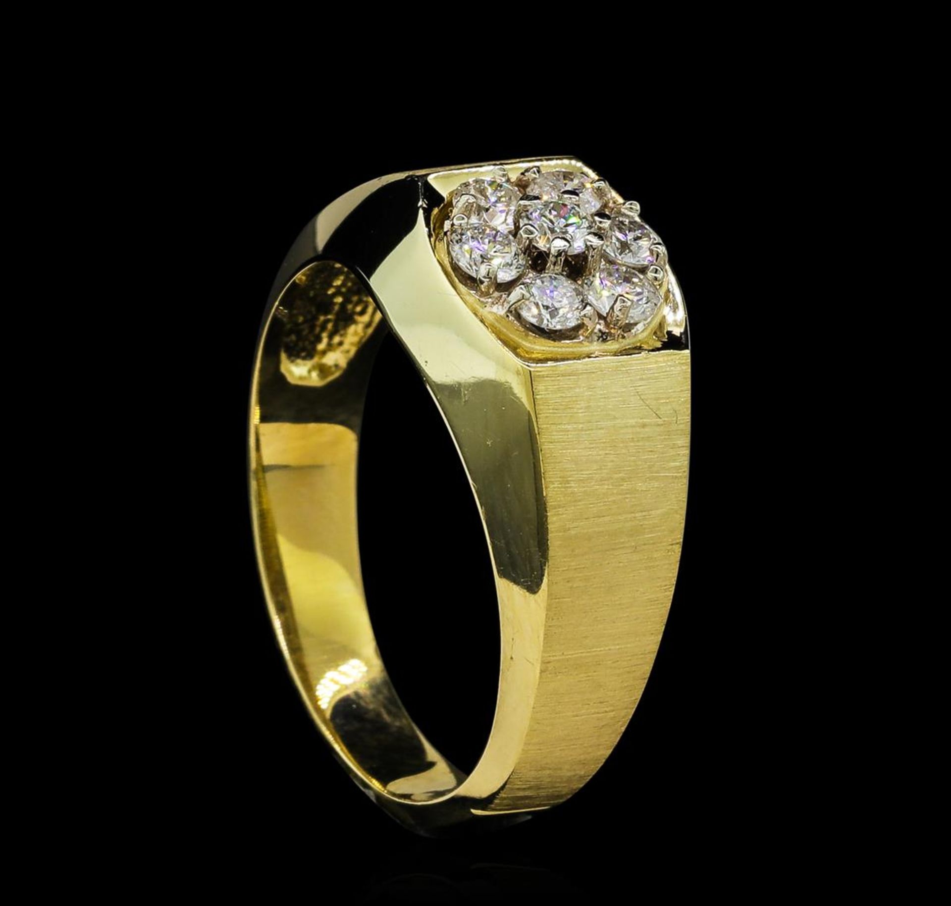 0.56 ctw Diamond Ring - 14KT Yellow Gold - Image 4 of 4