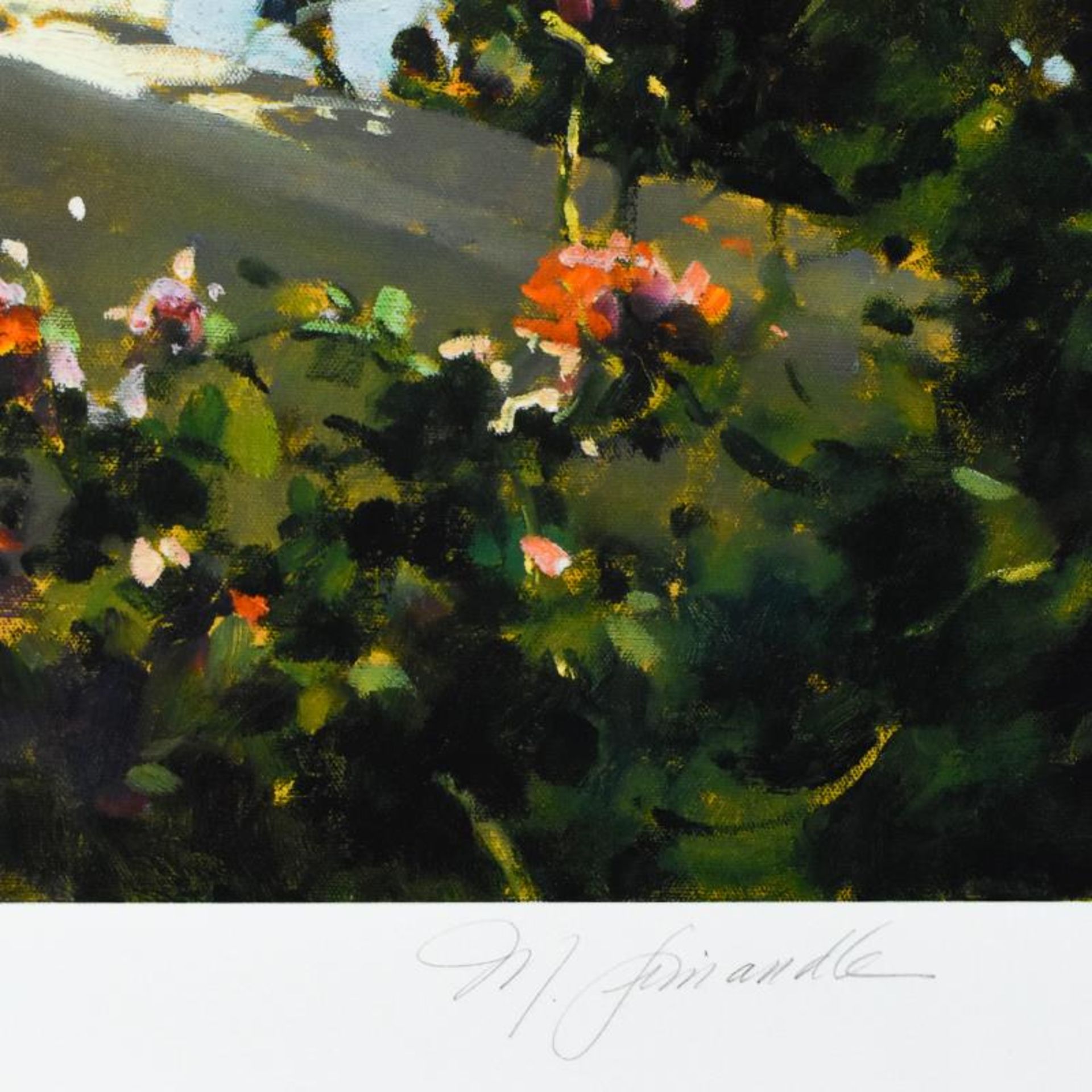 Marilyn Simandle, "Riviera Walk" Limited Edition, Numbered and Hand Signed with - Image 2 of 2