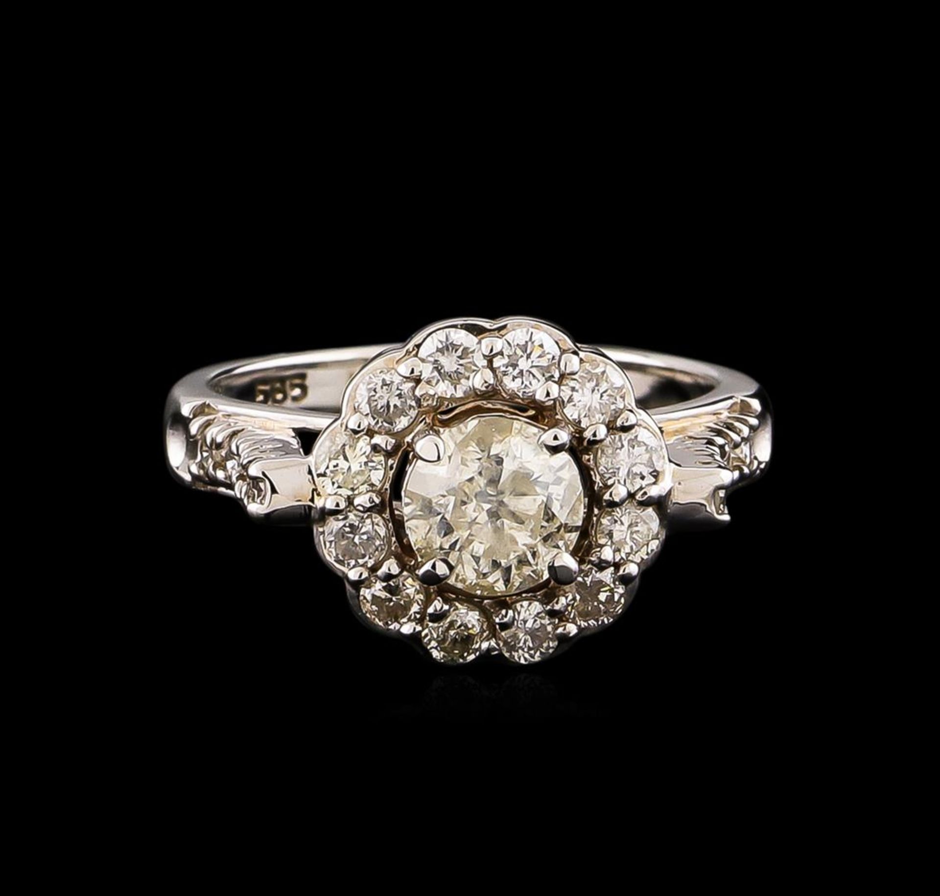 14KT White Gold 1.63 ctw Diamond Ring - Image 2 of 5