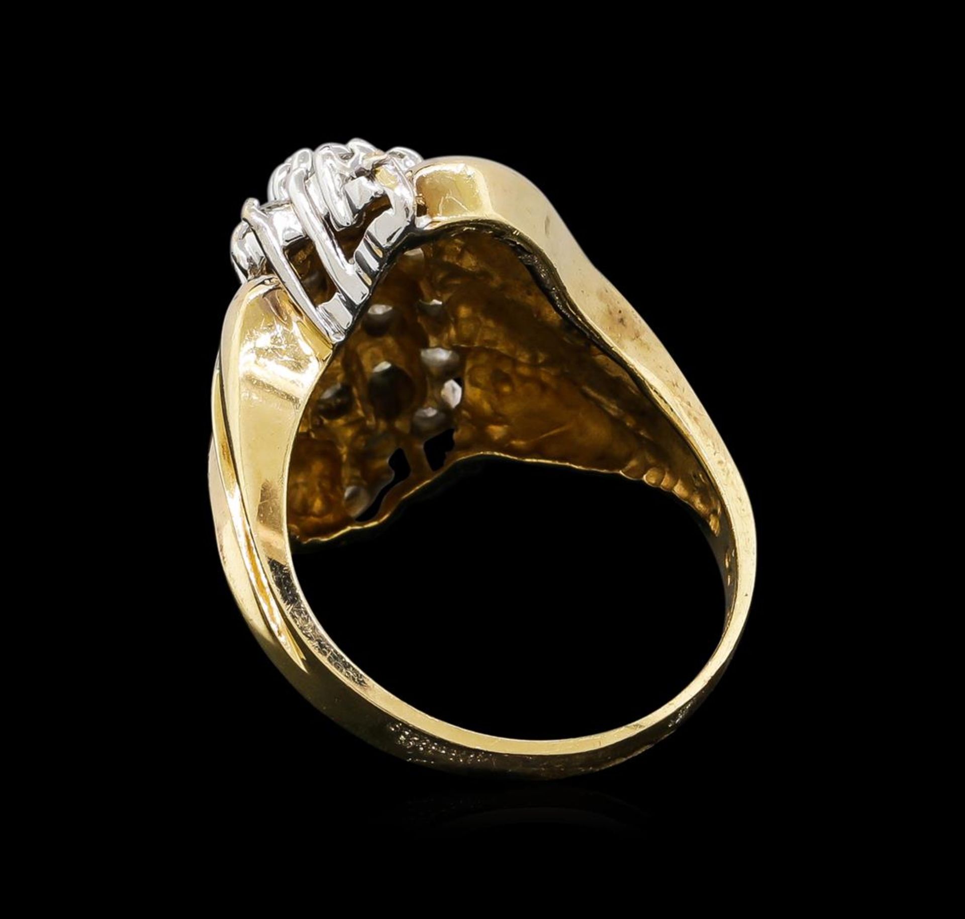 0.95 ctw Diamond Ring - 10KT Yellow Gold - Image 3 of 5