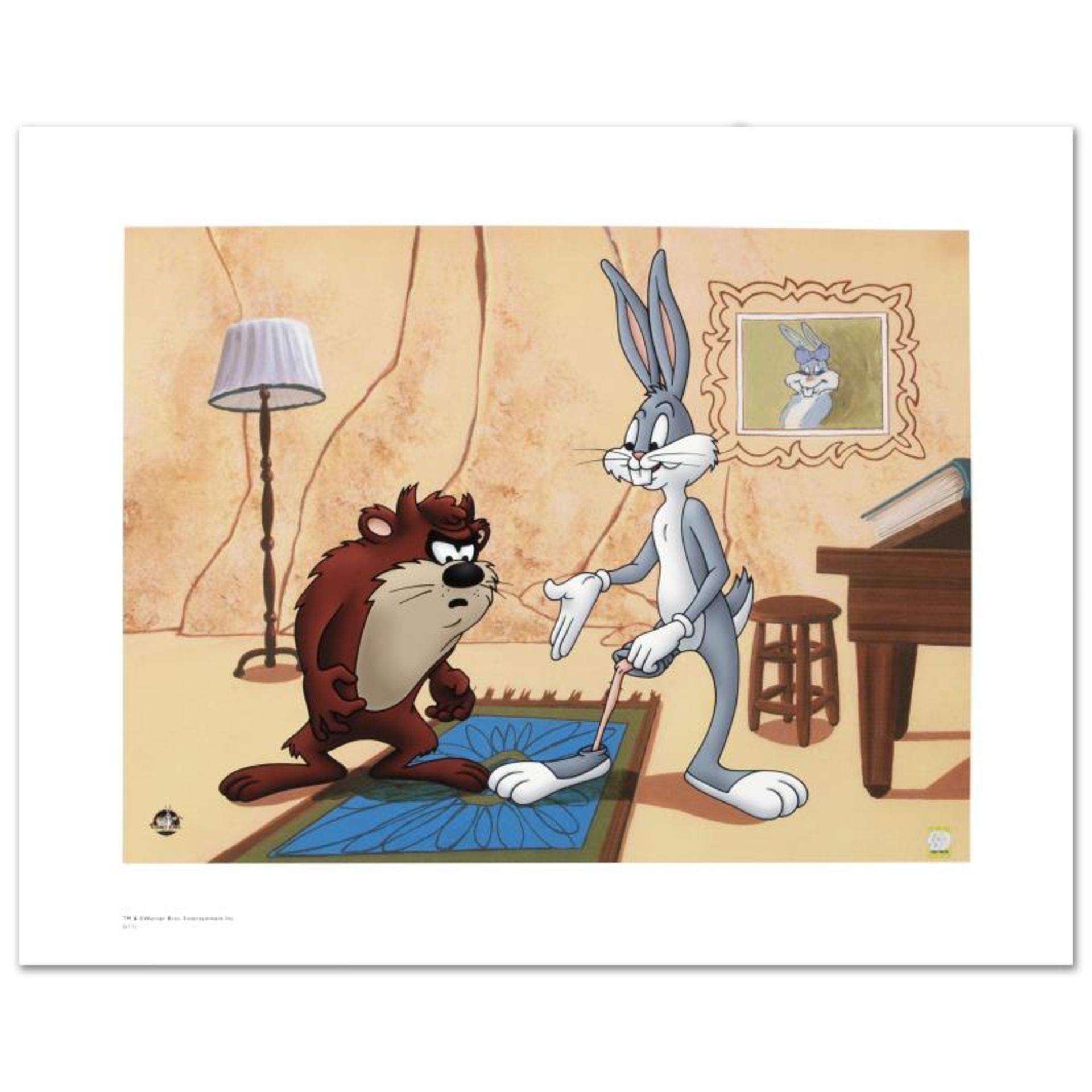 "Look No Meat" Limited Edition Giclee from Warner Bros., Numbered with Hologram