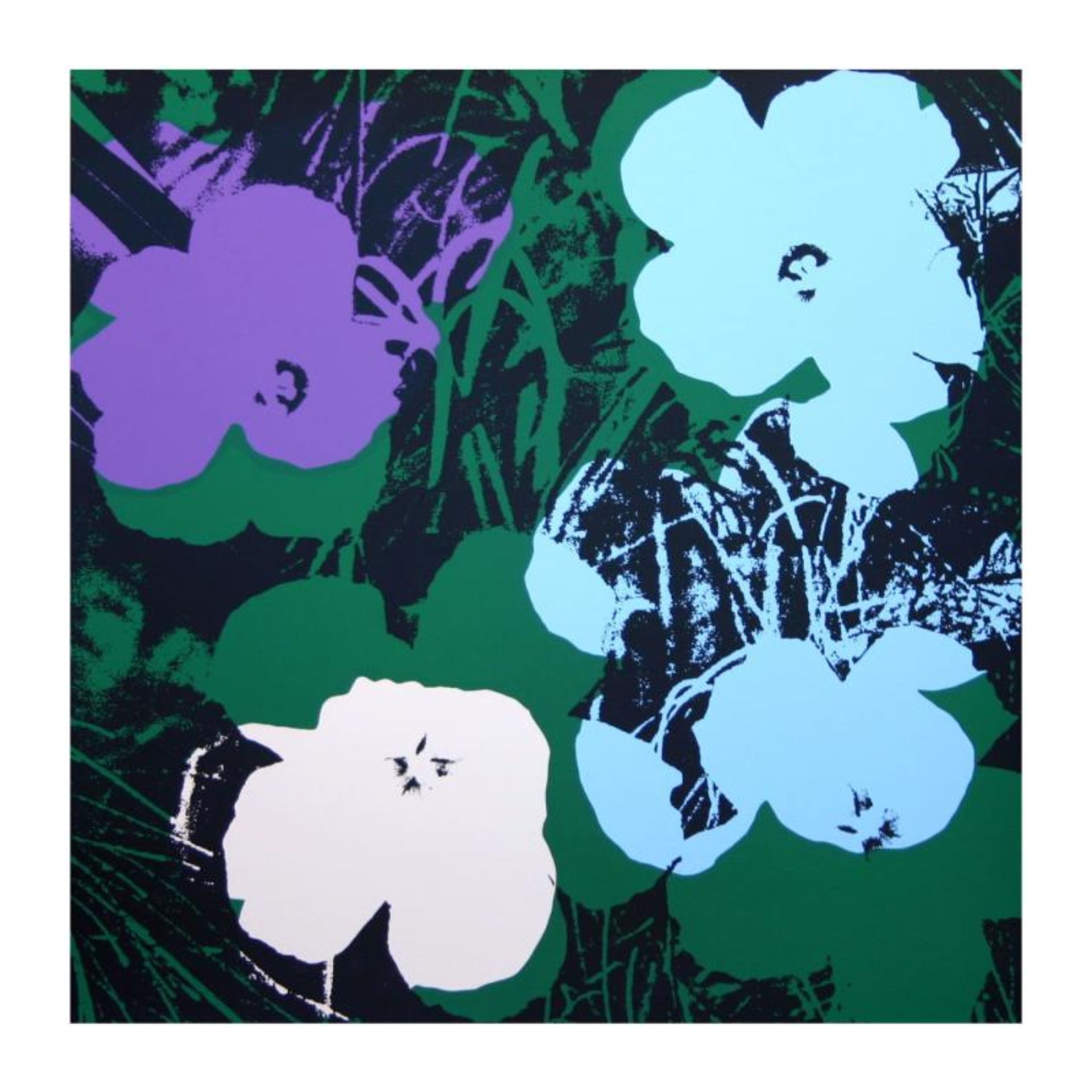 Andy Warhol "Flowers Portfolio" Suite of 10 Silk Screen Prints from Sunday B Mor - Image 2 of 3