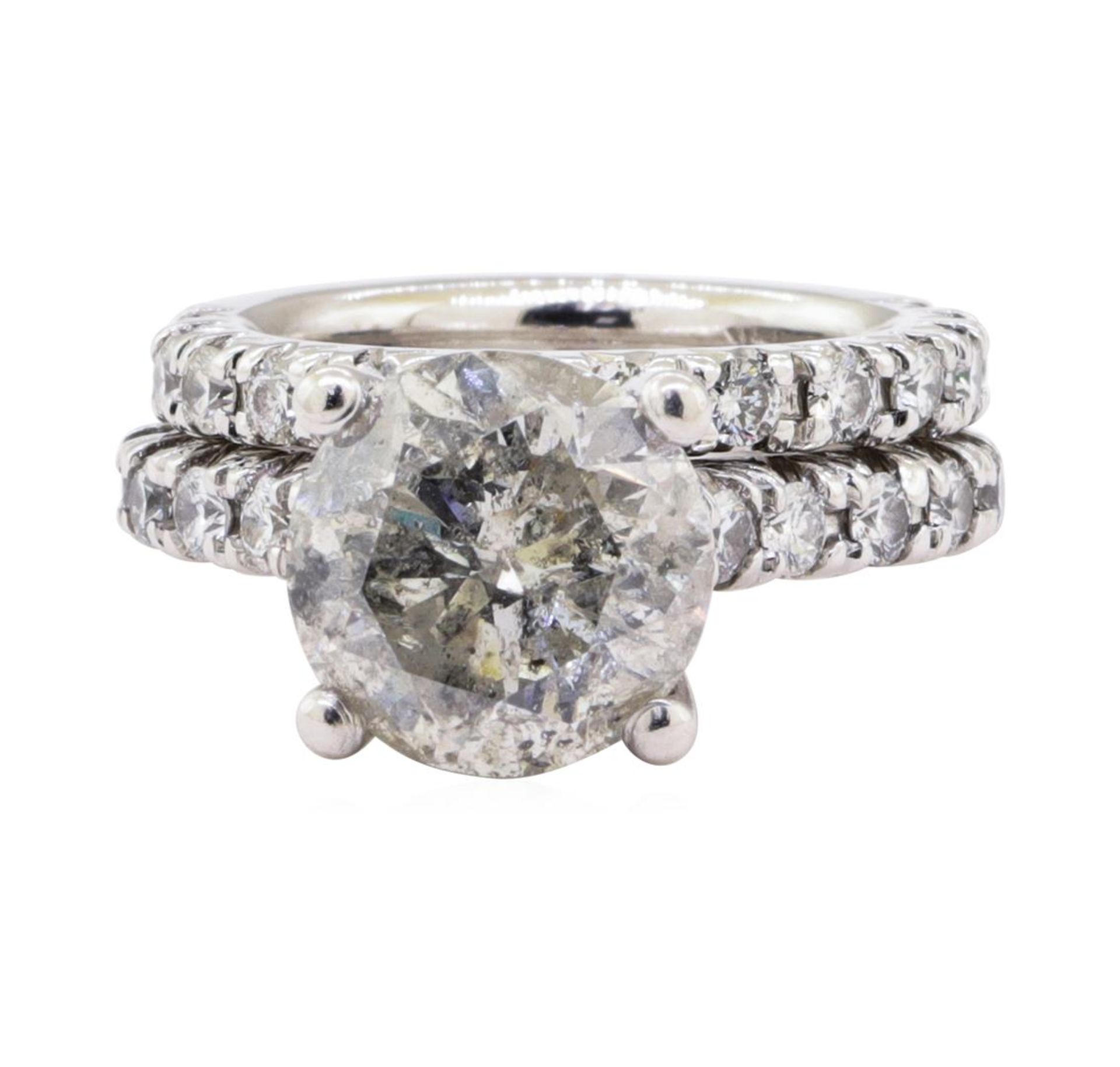 3.65ct Diamond Ring - 14KT White Gold - Image 2 of 4