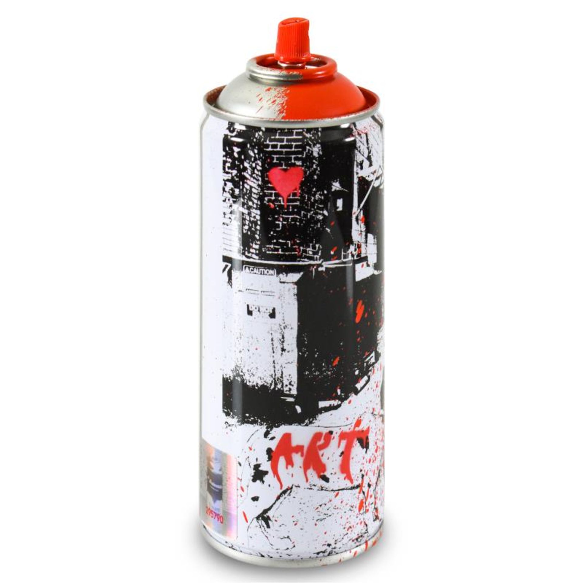 Pup Art (Red) by Mr Brainwash - Image 2 of 3