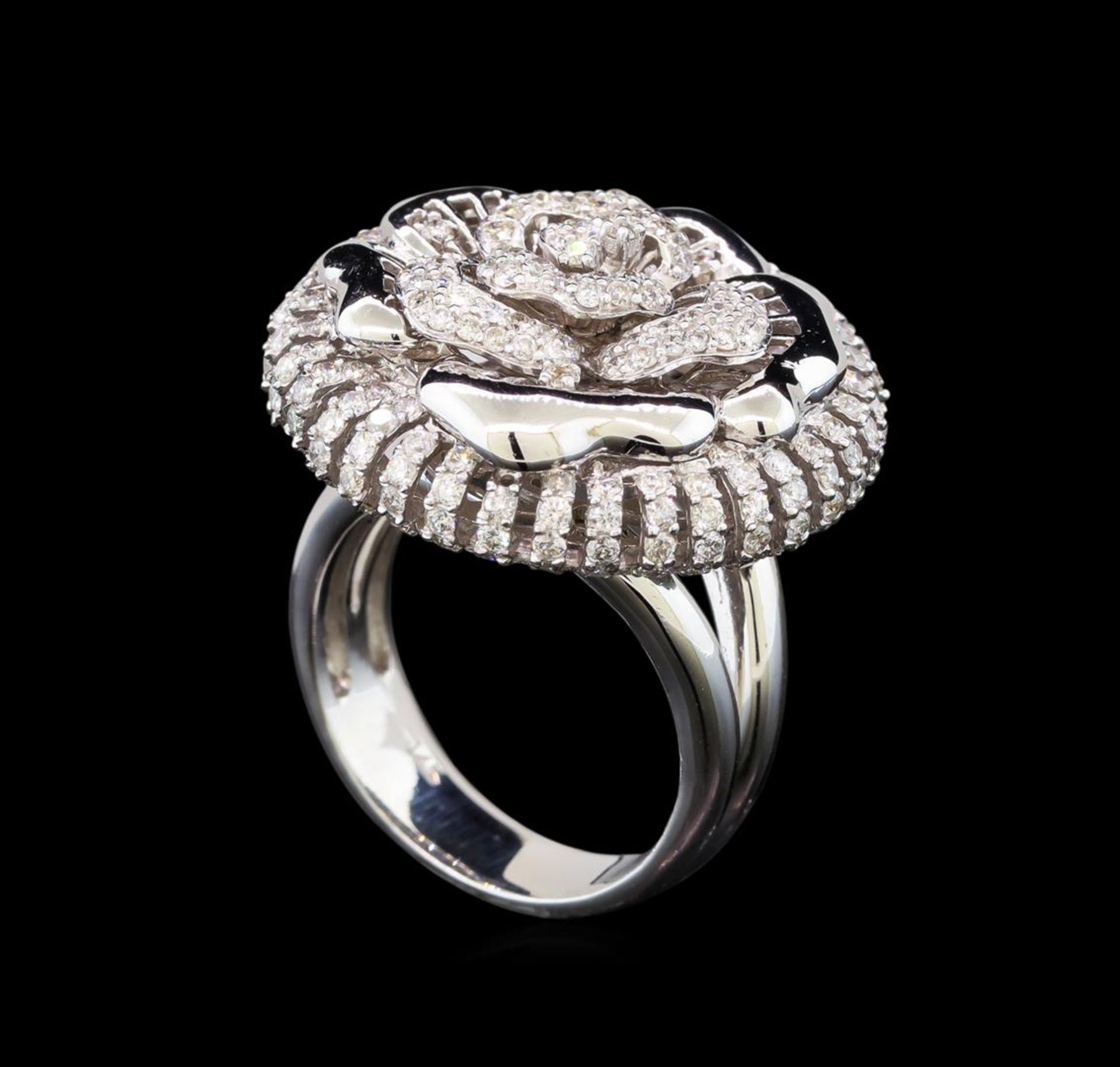 14KT White Gold 1.59 ctw Diamond Ring - Image 4 of 5