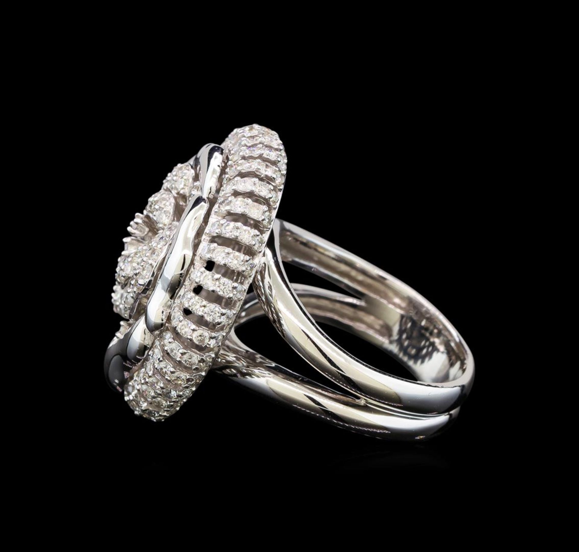 14KT White Gold 1.59 ctw Diamond Ring - Image 3 of 5