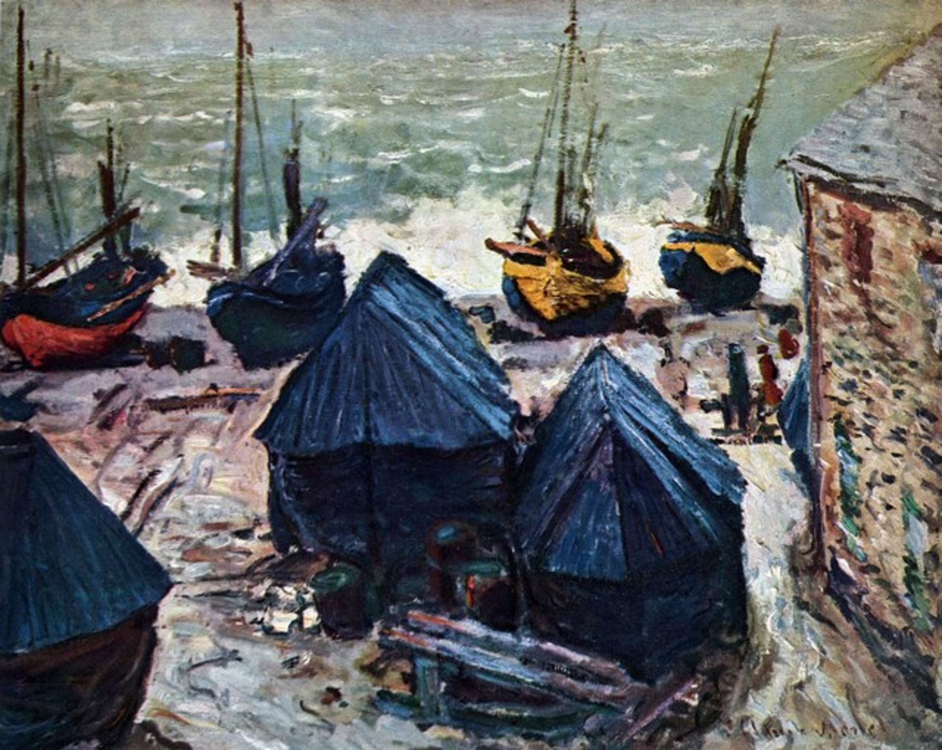 Claude Monet - The Boats