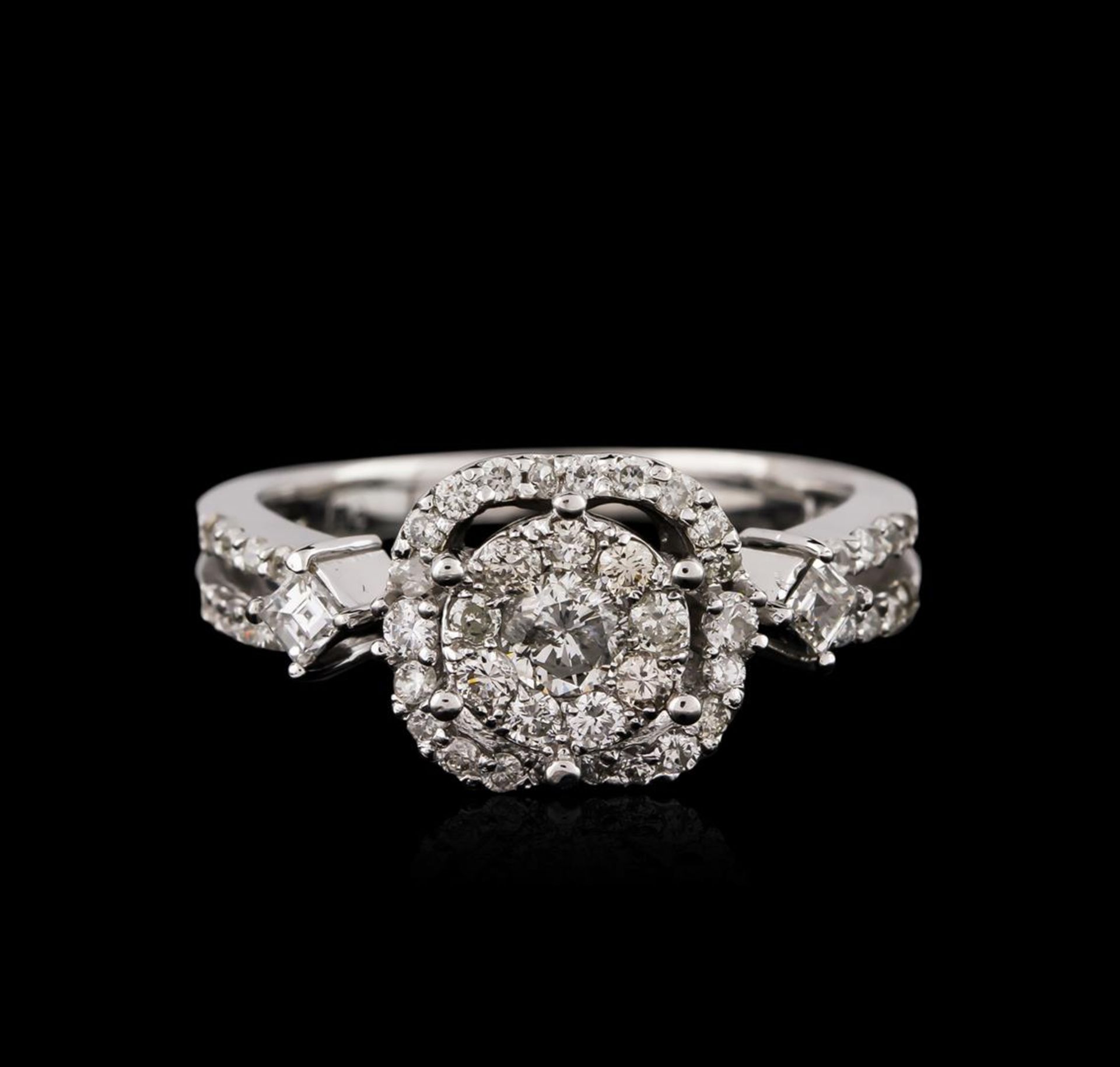 14KT White Gold 0.44 ctw Diamond Ring - Image 2 of 3