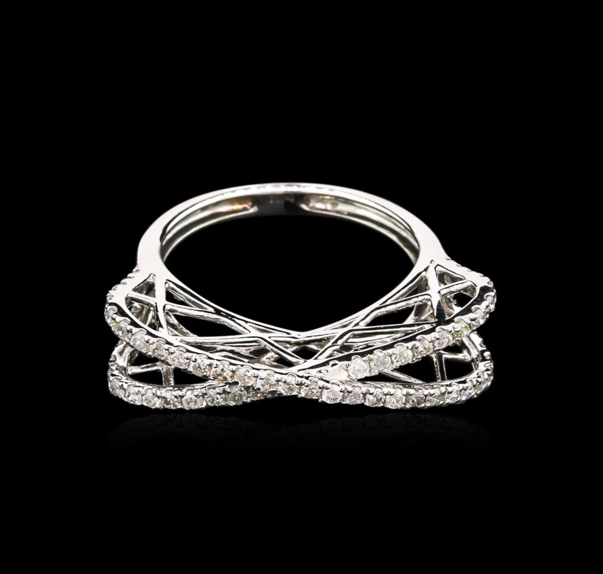 0.62ctw Diamond Ring - 14KT White Gold - Image 2 of 2