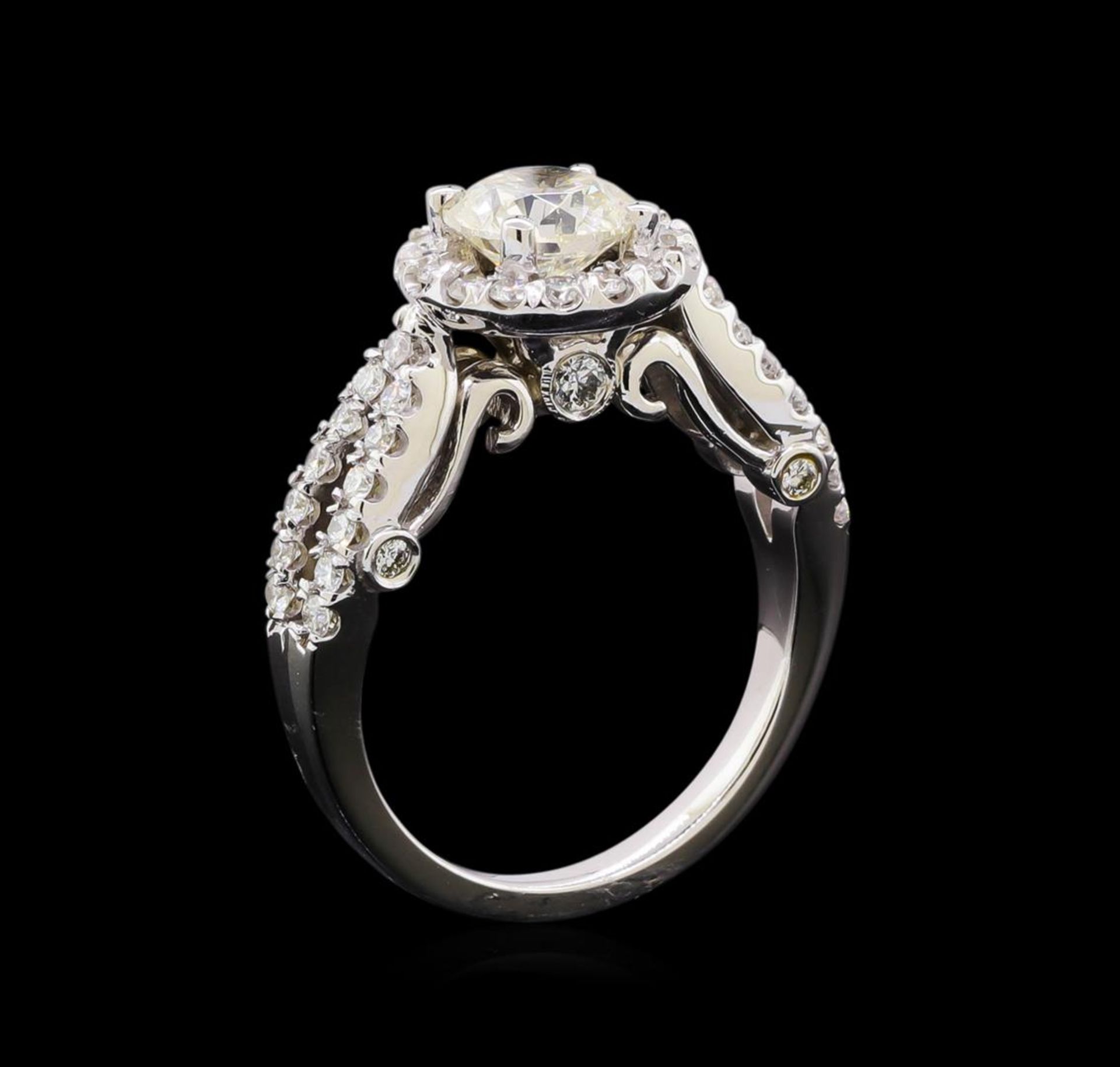 1.85 ctw Diamond Ring - 14KT White Gold - Image 4 of 6