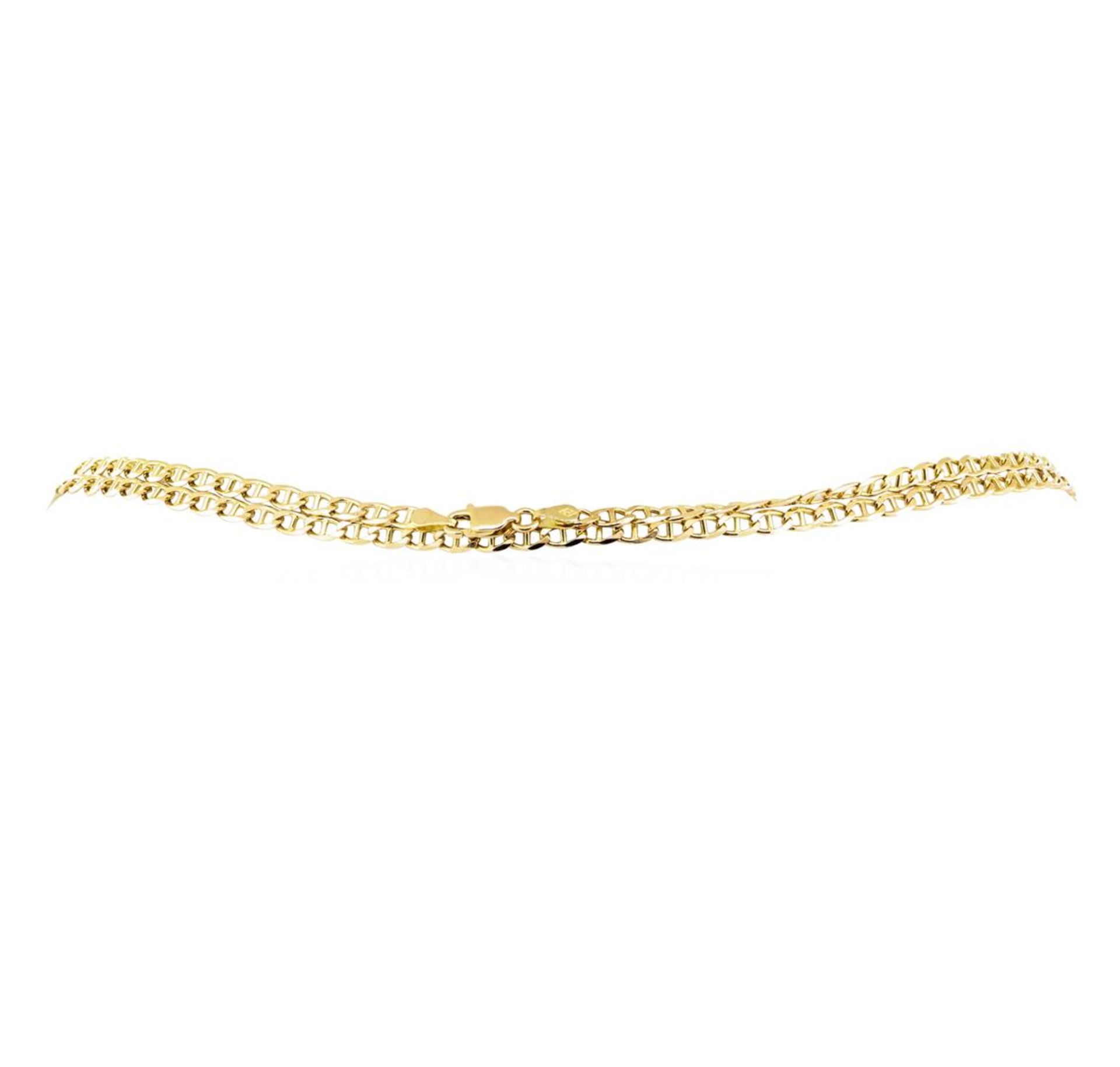 Thirty Inch Anchor Link Chain - 14KT Yellow Gold - Image 2 of 2