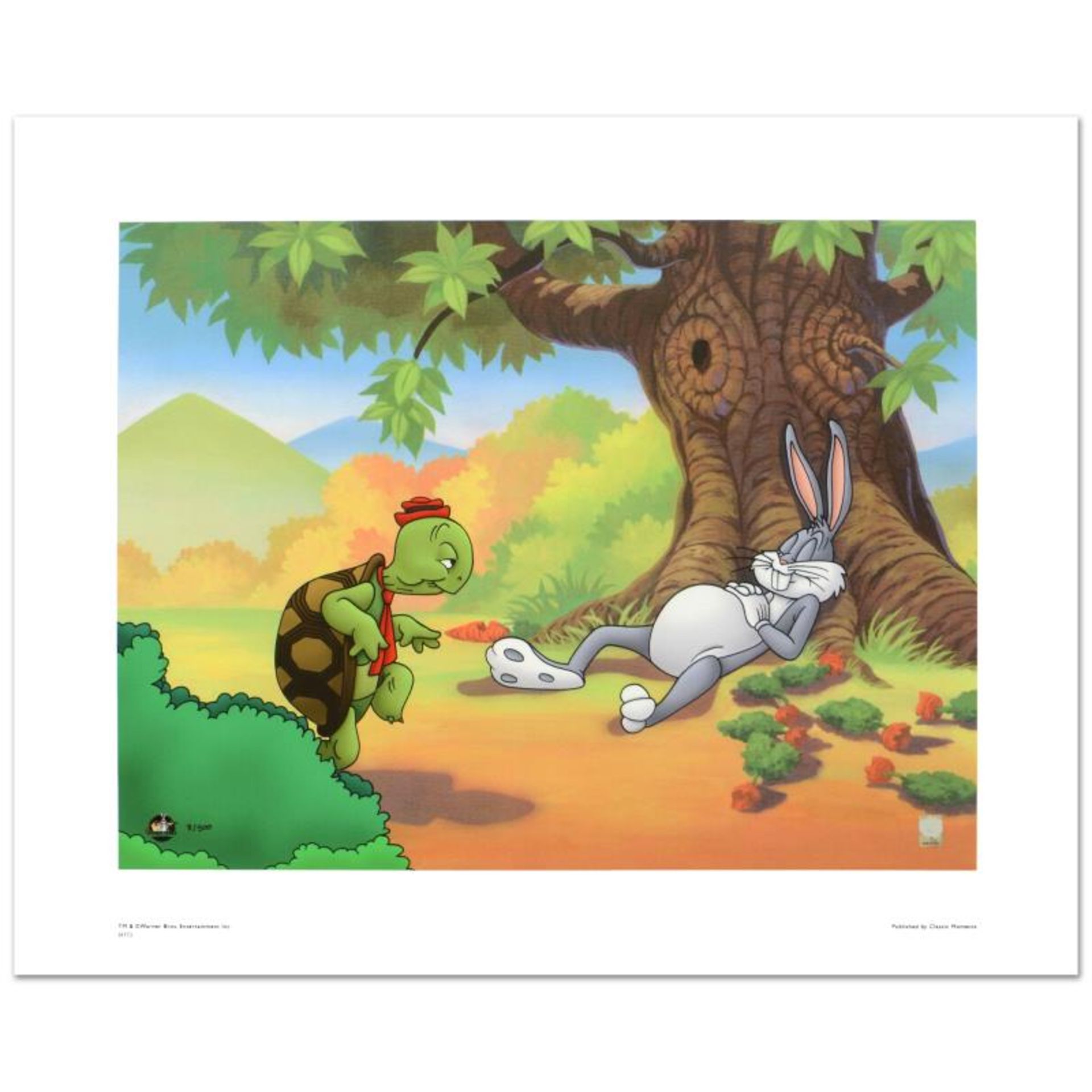 "Snooze, You Lose" Limited Edition Giclee from Warner Bros., Numbered with Holog