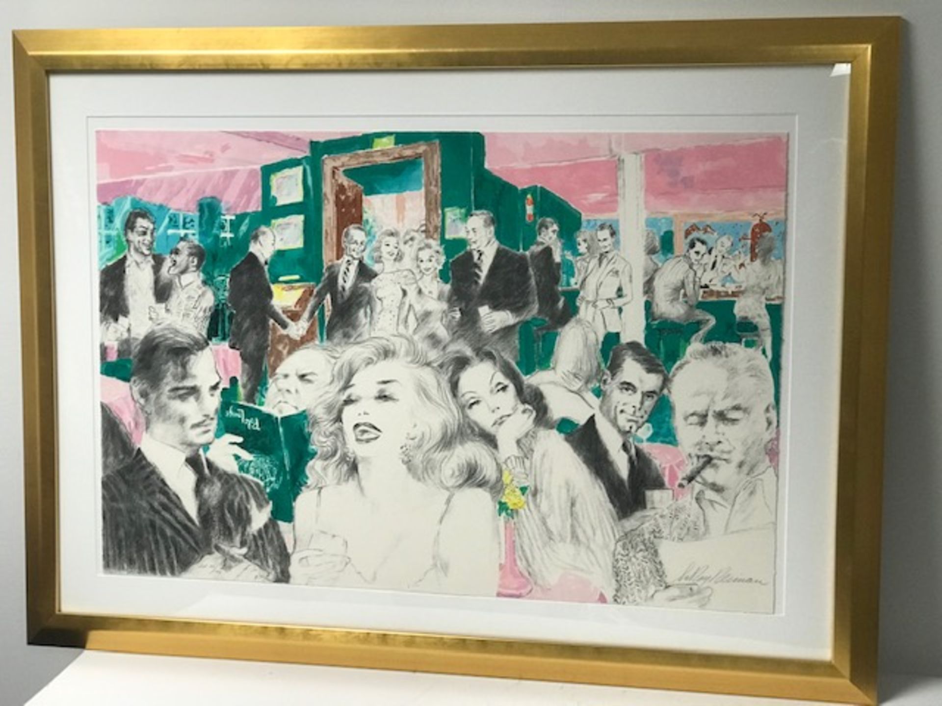 "Polo Lounge" by Leroy Neiman (SET) - Image 3 of 8