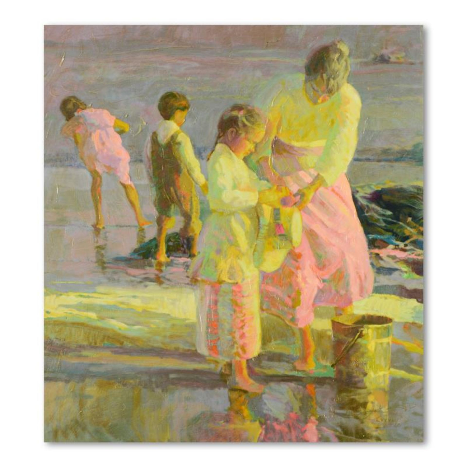 Playing at the Shore by Hatfield, Don