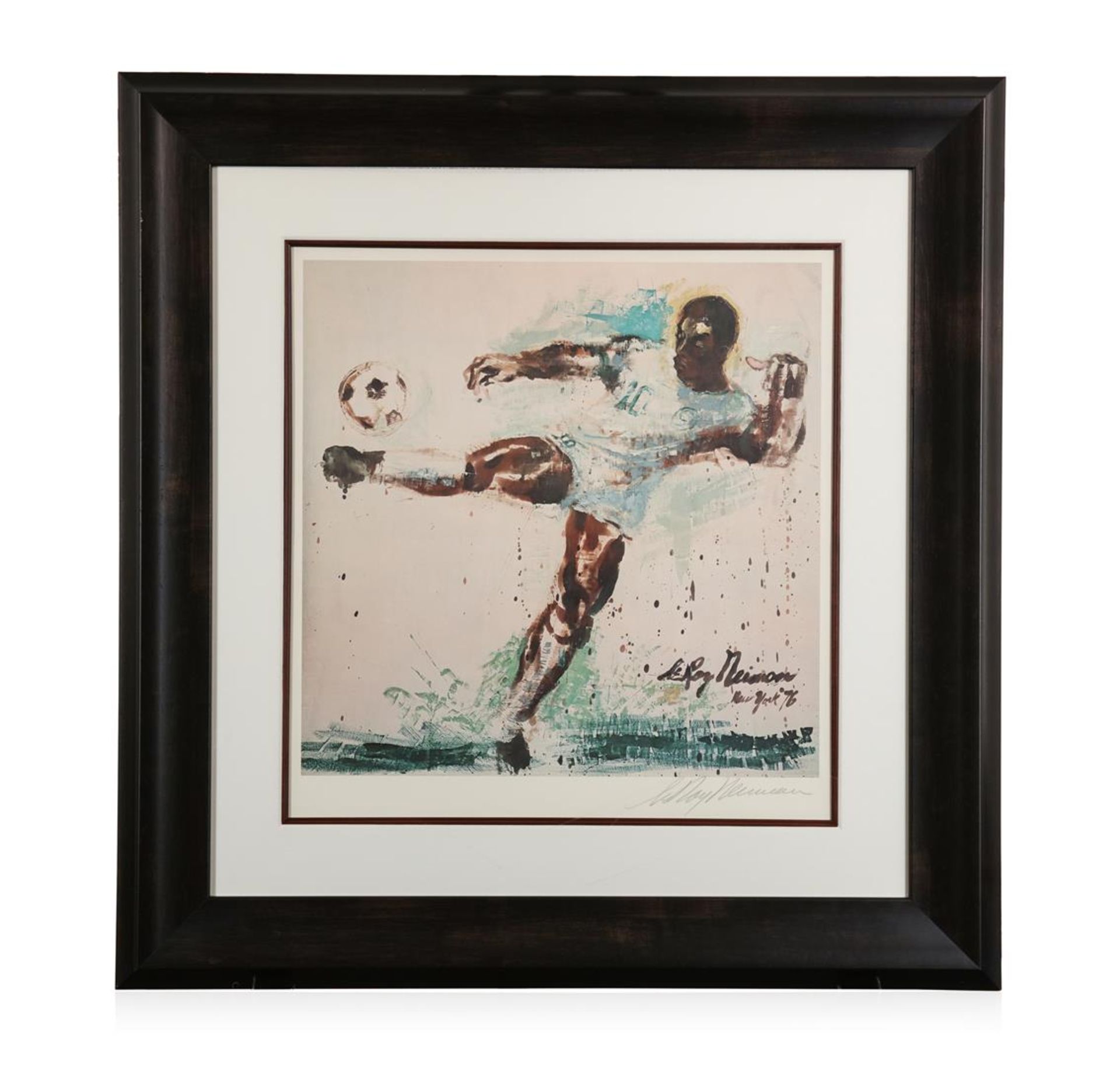 "Pele" by Leroy Neiman