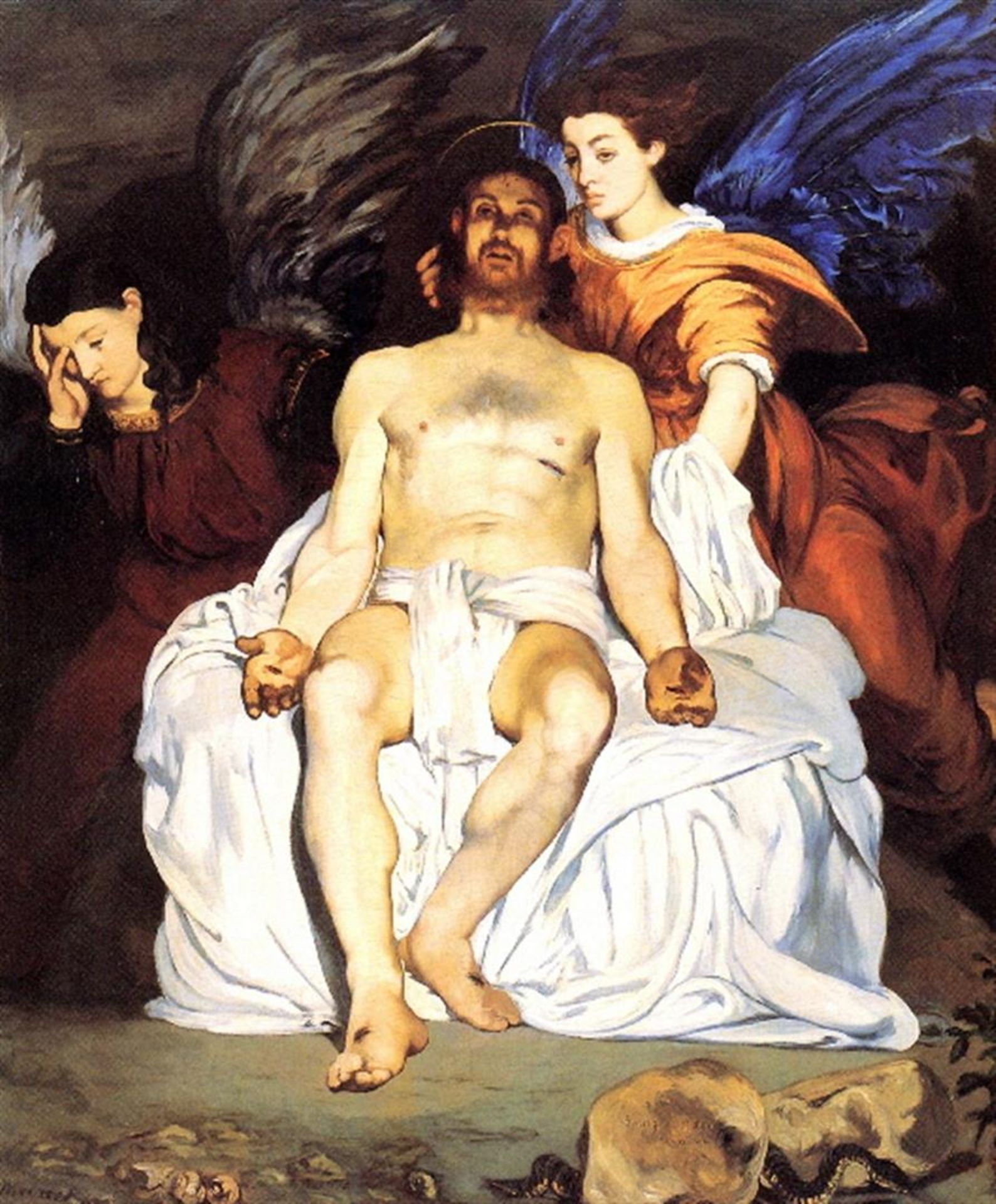 Edouard Manet - The Death of Christ with Angels