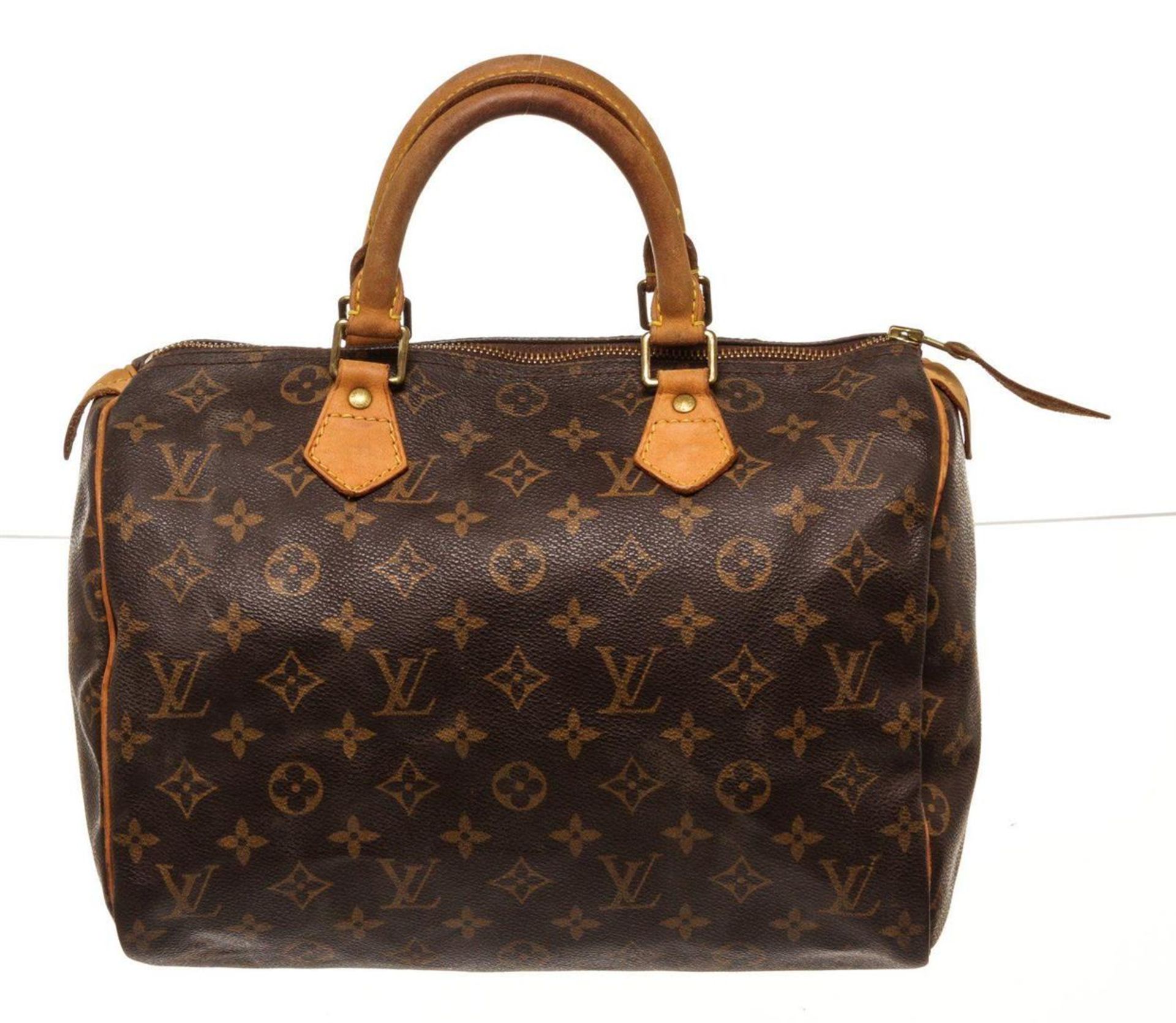 Louis Vuitton Brown Speedy 30cm Satchel Bag