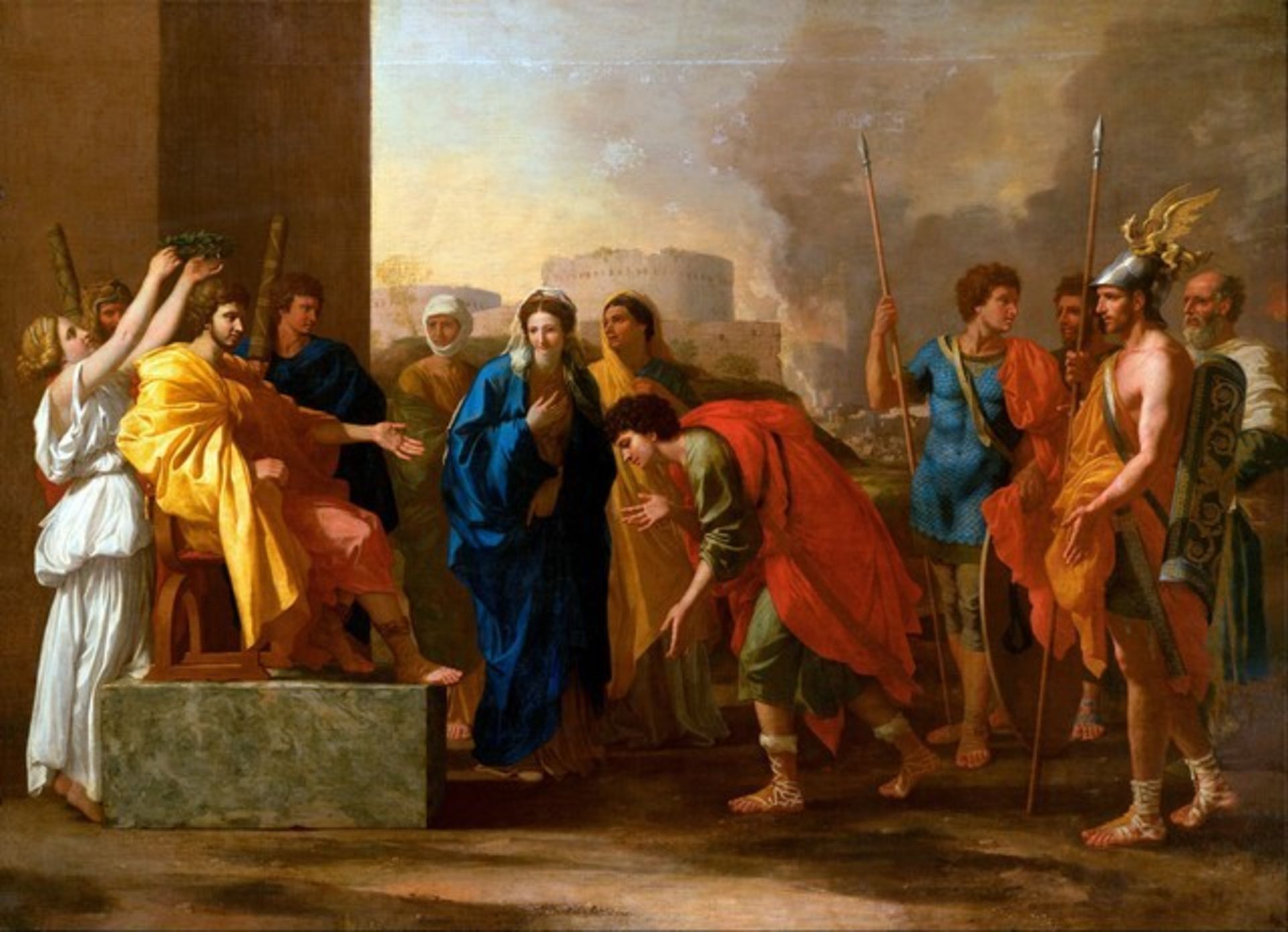 Nicolas Poussin - The Continence of Scipio