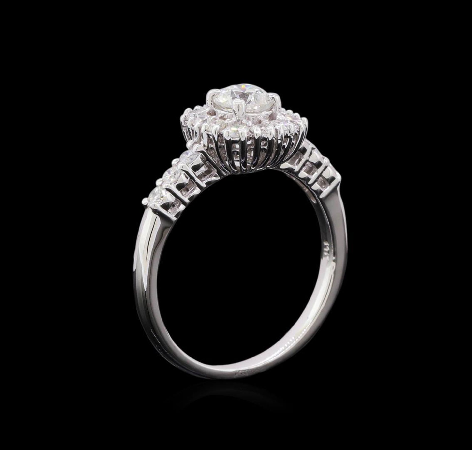 0.98ctw Diamond Ring - 14KT White Gold - Image 4 of 5