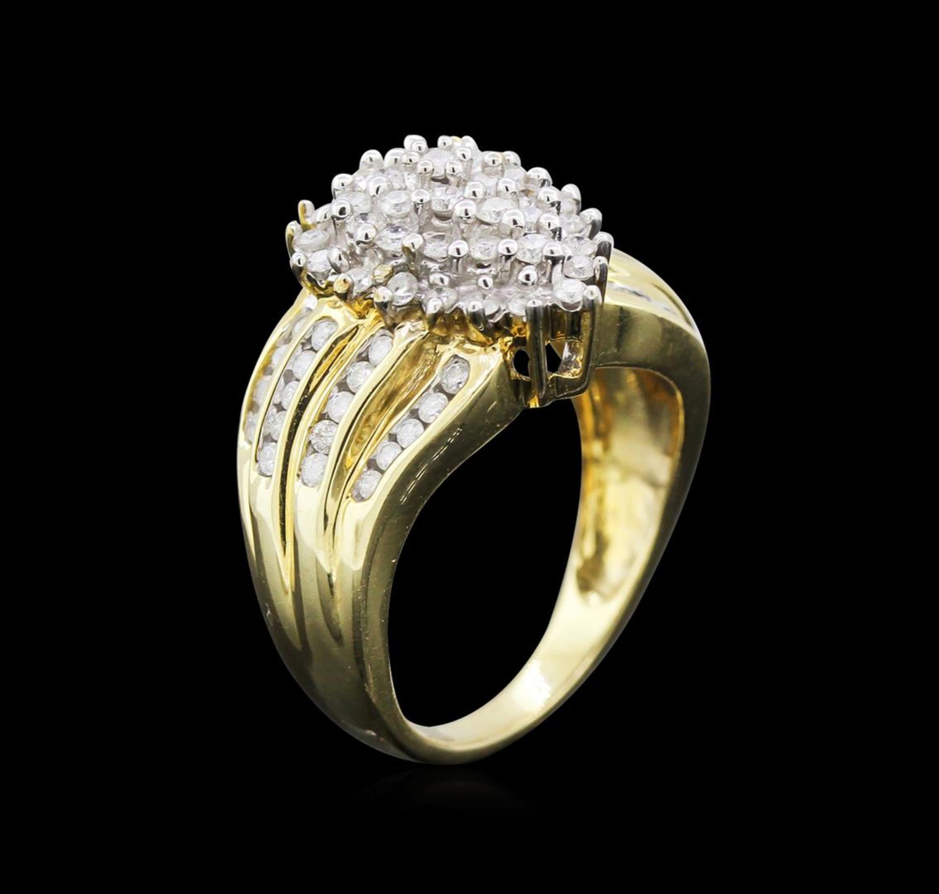 1.00 ctw Diamond Ring - 14KT Yellow Gold - Image 3 of 3