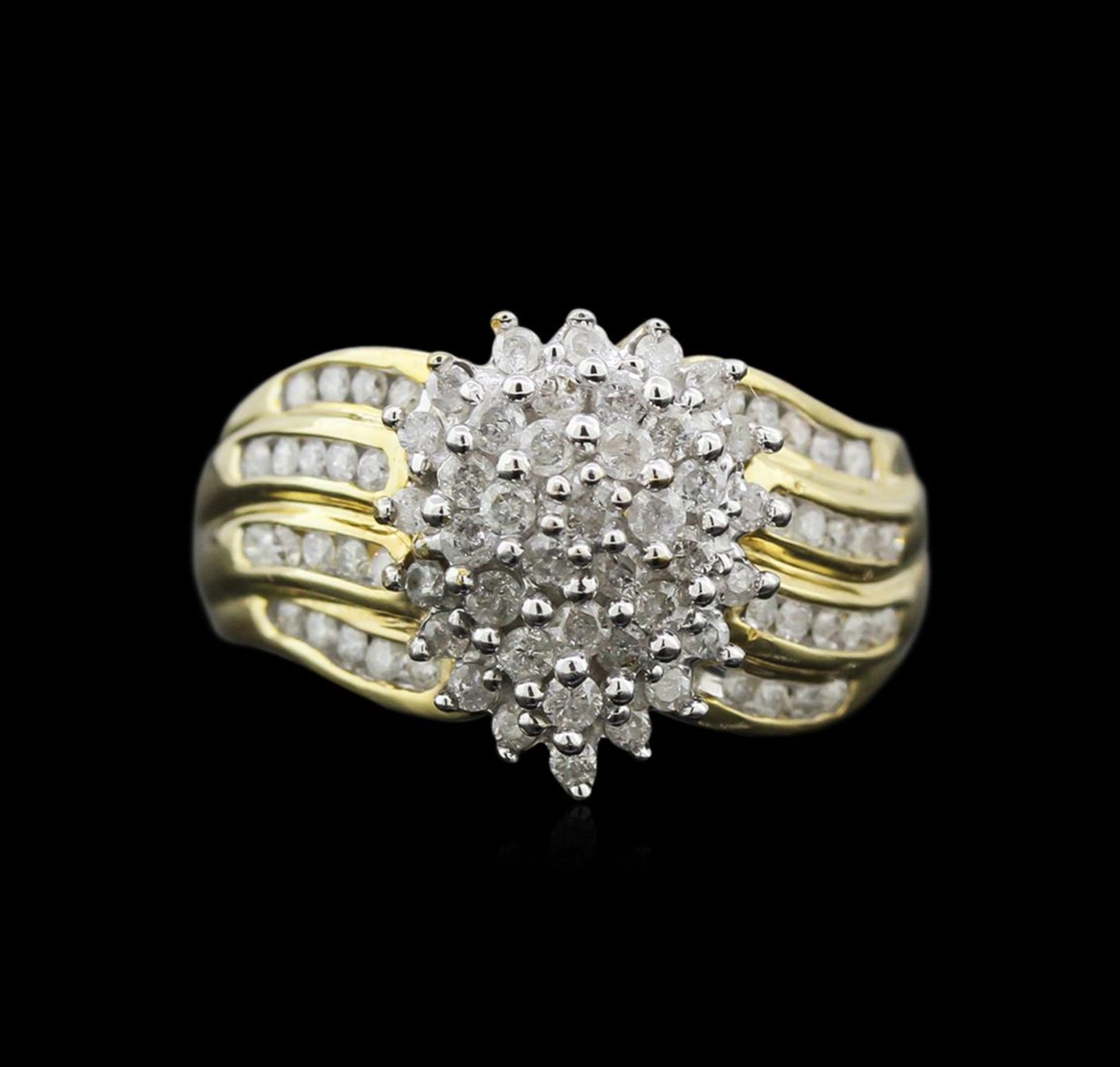 1.00 ctw Diamond Ring - 14KT Yellow Gold - Image 2 of 3