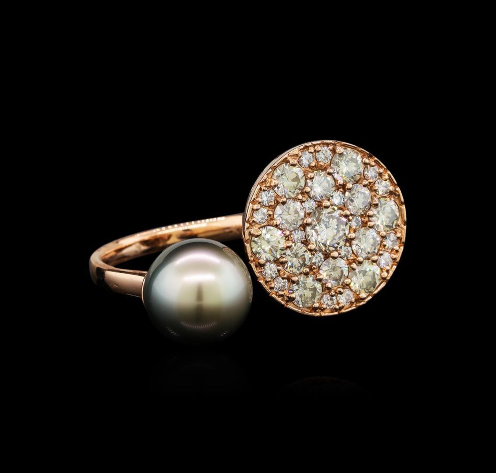 2.29 ctw Diamond Ring - 14KT Rose Gold