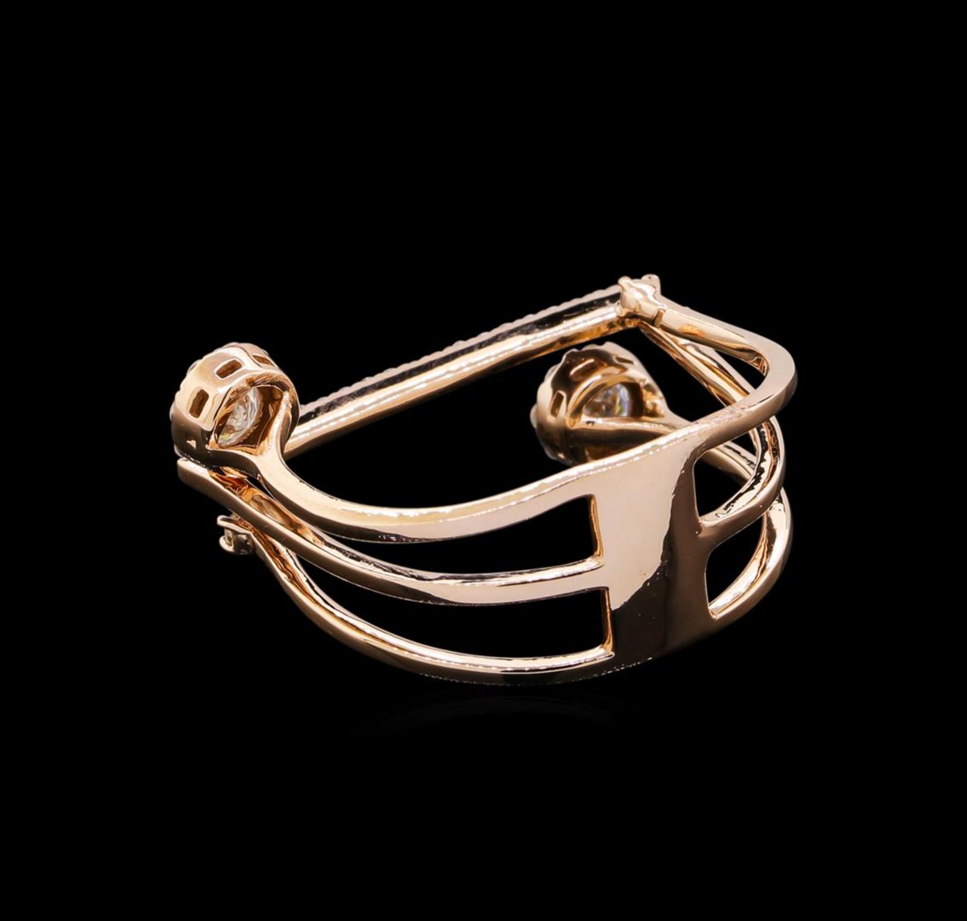 0.68 ctw Diamond Ring - 14KT Rose Gold - Image 3 of 4