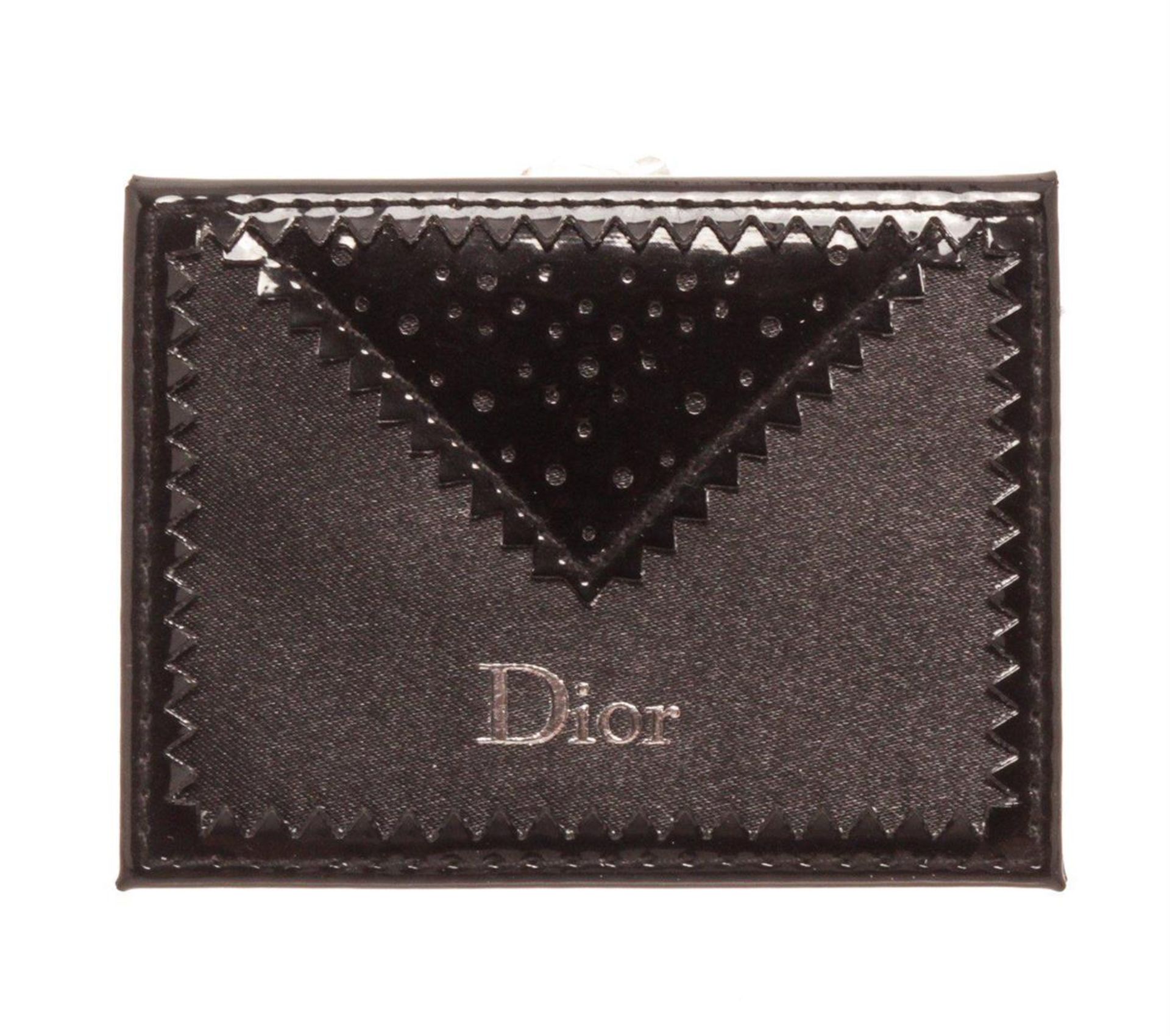 Christian Dior Black Mirror Card Holder