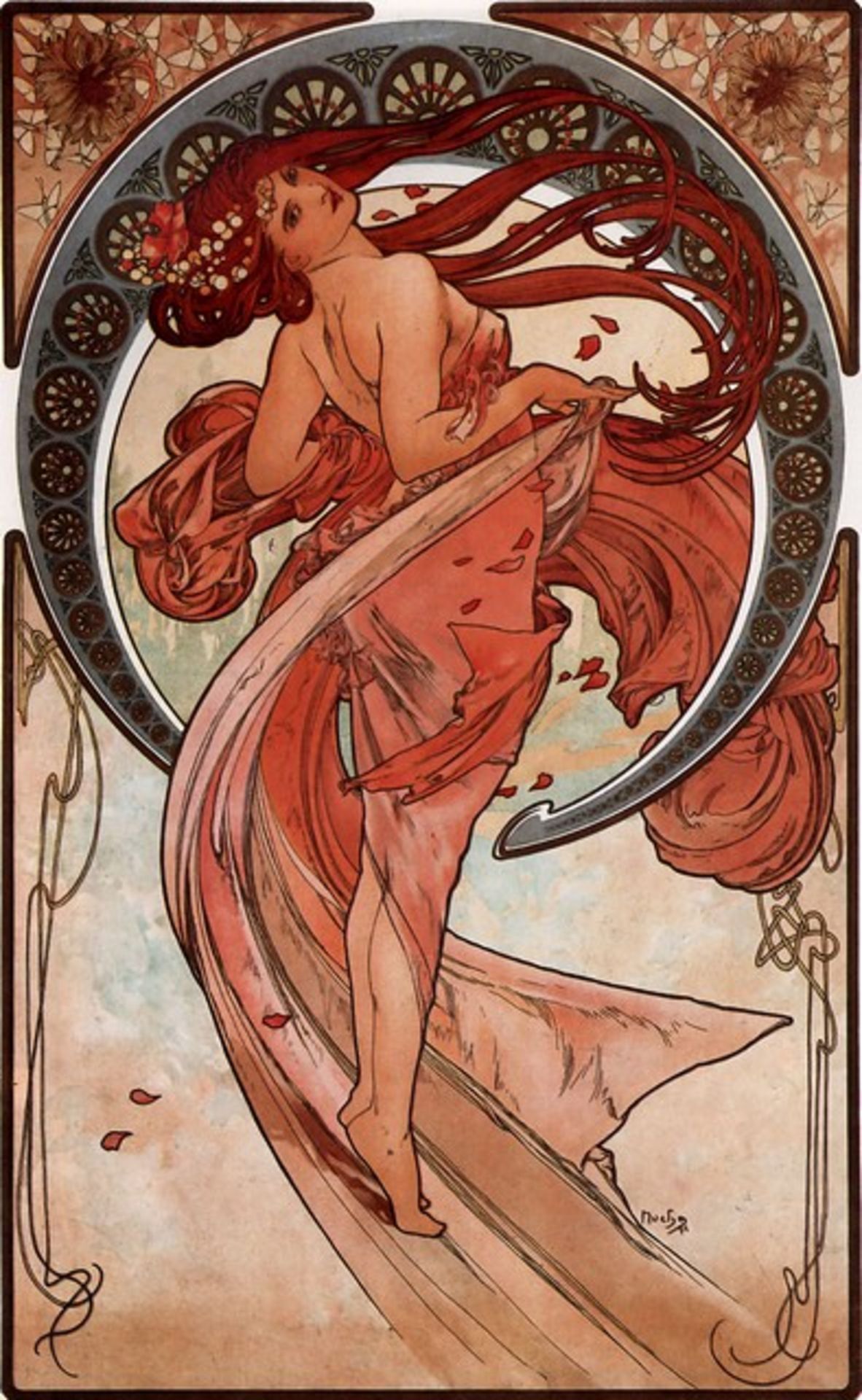 Alphonse Mucha - Dance